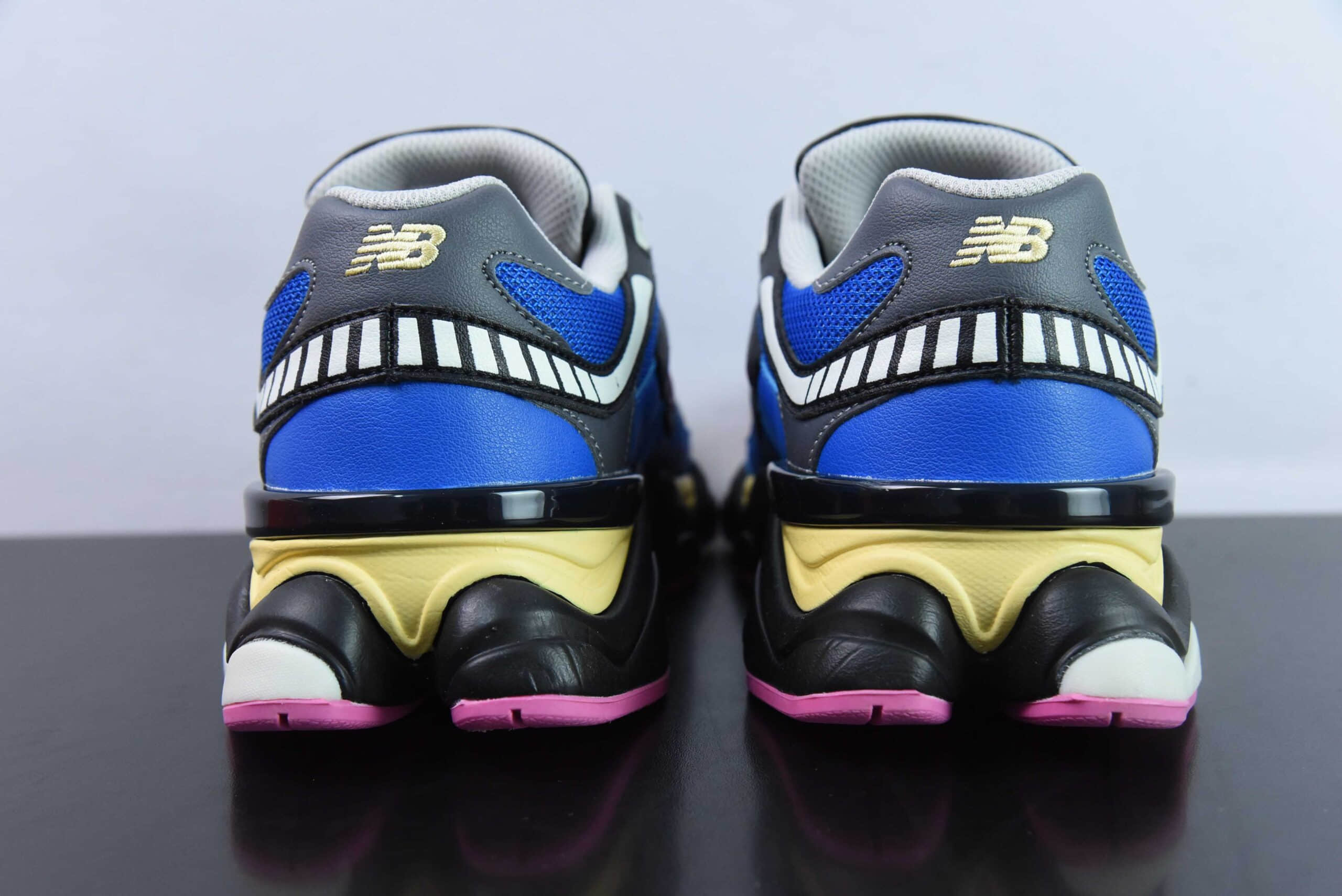 新百伦New Balance NB9060 龙年限定黑蓝粉色联名款复古休闲运动慢跑鞋纯原版本 货号：U9060BPO