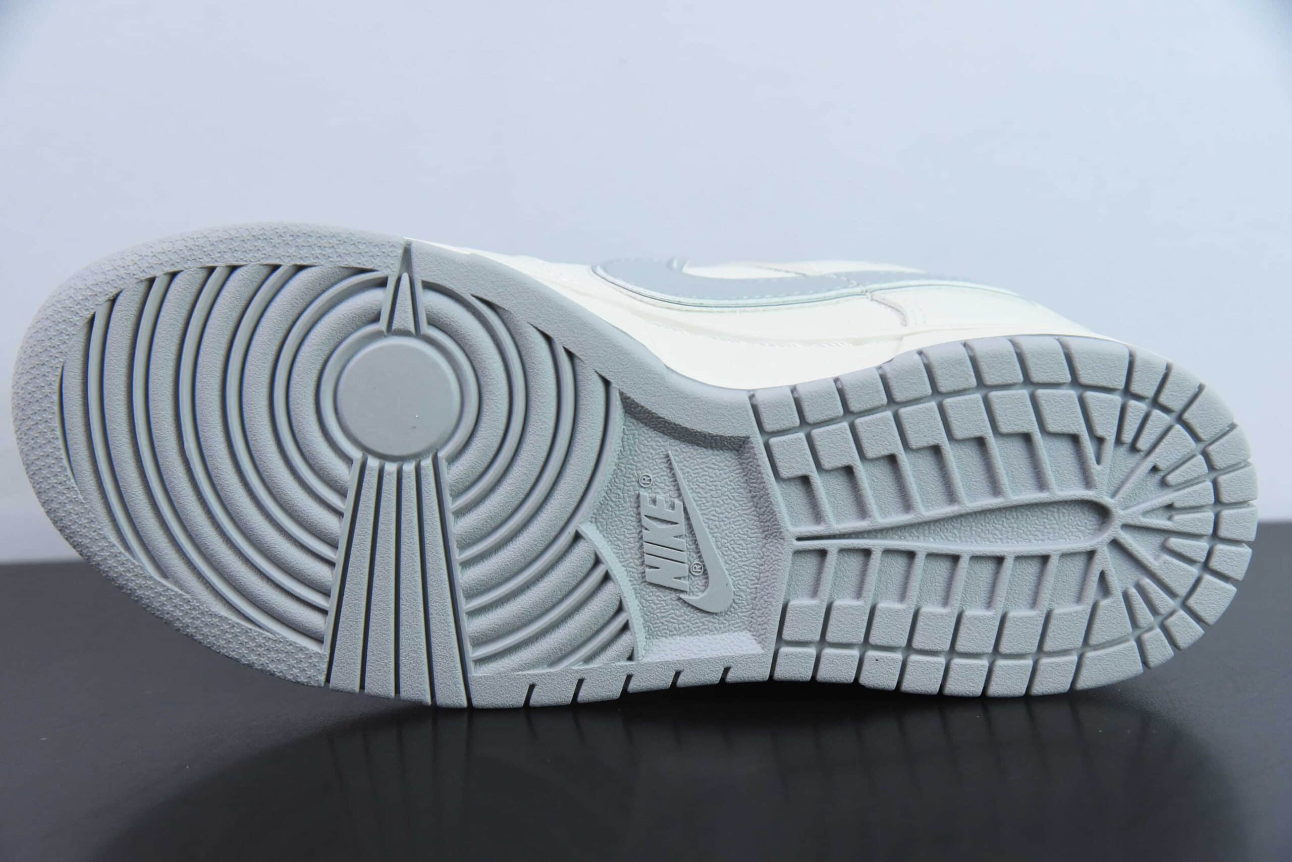 耐克Nike SB Dunk Low 白灰银LV联名SB低帮休闲滑板鞋纯原版本 货号：DQ1098-355