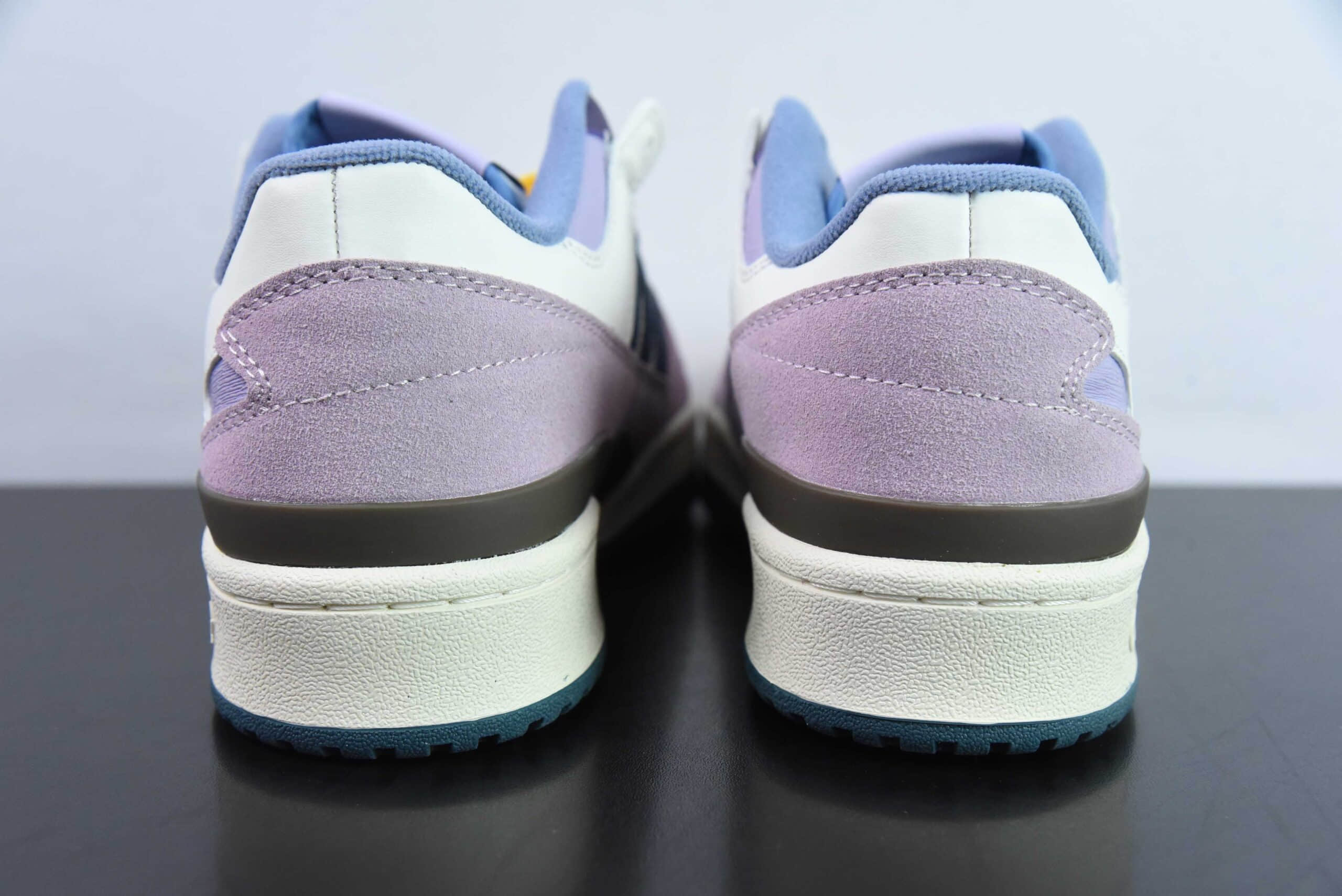 阿迪达斯 Adidas Forum Low葡萄紫色低帮复古休闲板鞋纯原版本 货号：ID6266 