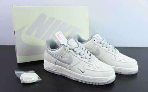 耐克Nike Nocta x Nk Air Force 1'07 Low 联名款米灰空军一号低帮休闲板鞋纯原版本 货号：NO0224-021