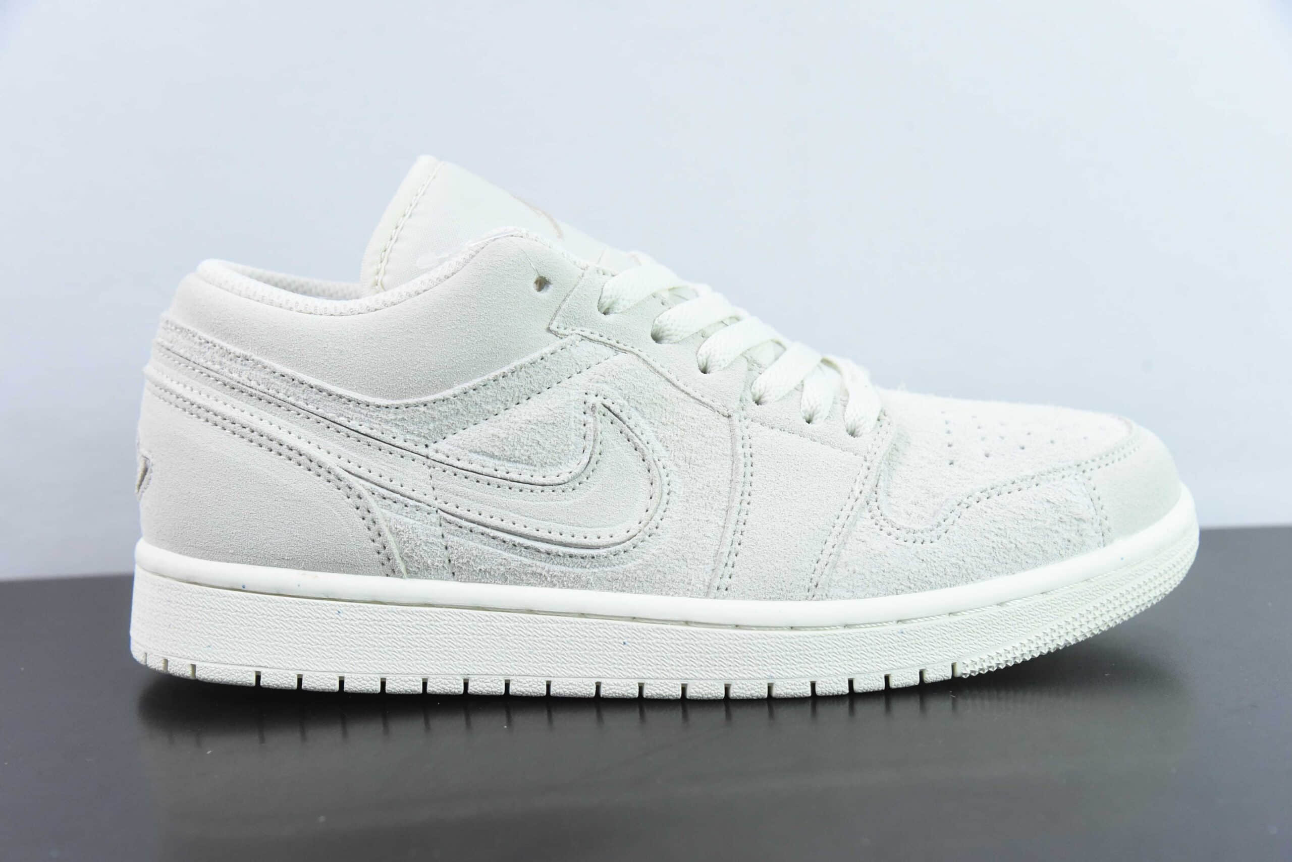 乔丹Air Jordan 1 Low AJ1大地灰低帮文化休闲板鞋纯原版本 货号：FQ3055-100 