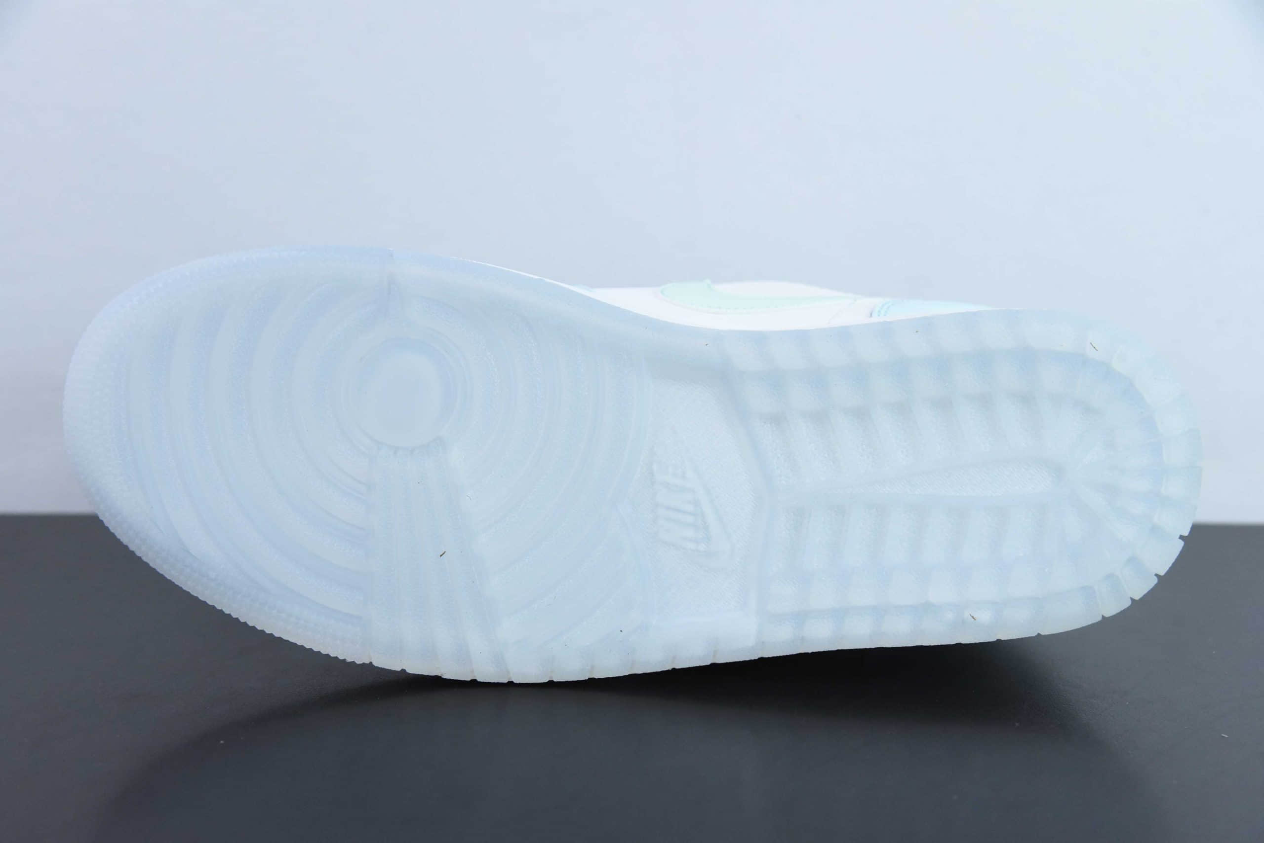 乔丹Air Jordan 1 Low 白蓝流沙脚趾低帮经典复古文化休闲运动篮球鞋纯原版本 货号：HJ3481-491