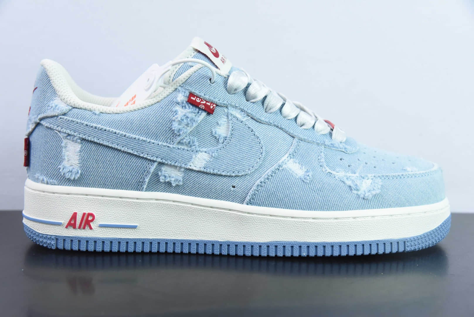 耐克Nike Levi's ×Nike Air Force 1 Low 李维斯联名牛仔空军一号低帮休闲板鞋纯原版本 货号：CH2211-168