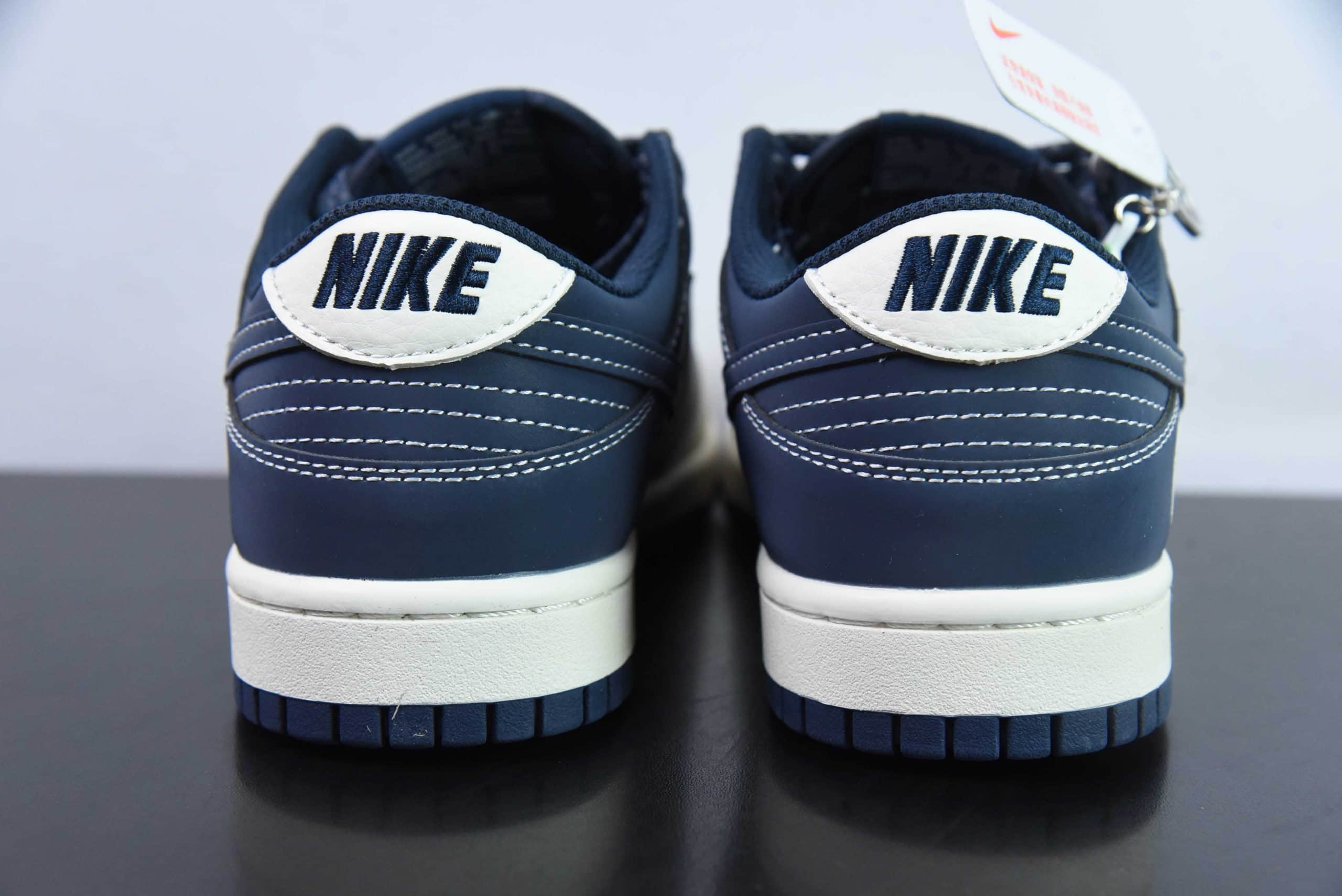 耐克Nike SB Dunk Low BAPE联名米蓝灰周年高端定制SB低帮休闲板鞋纯原版本 货号： BB8969-001