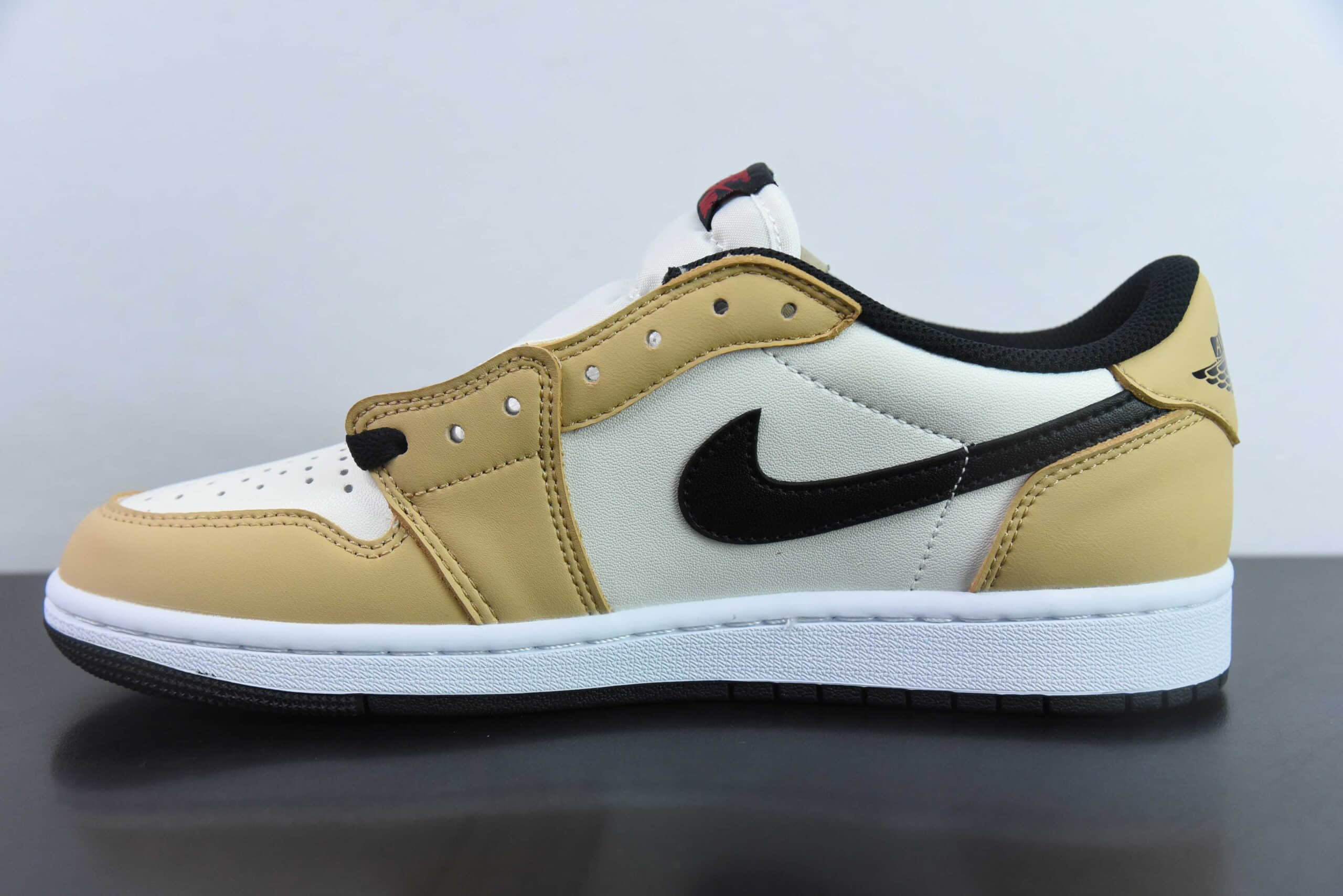乔丹Air Jordan 1 Low OG B Rookie of the Year棕白低帮复古文化篮球鞋纯原版本 货号：CZ0790-107 