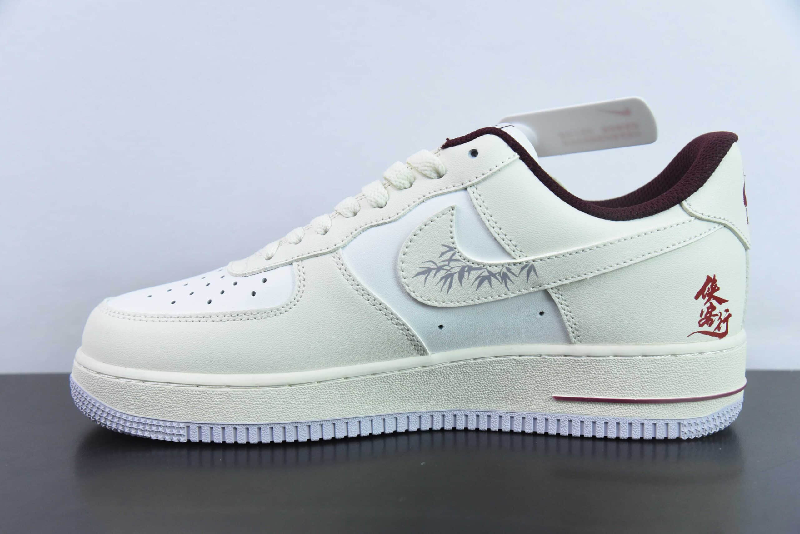 耐克Nike Air Force 1 Low 侠客行”“MUD” 国潮风格竹林侠客空军一号低帮休闲板鞋纯原版本 货号：XC2351-110 