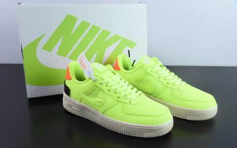 耐克Nike Air Force 1 Low 网面绿空军一号低帮运动休闲板鞋纯原版本 货号：AO4606-701