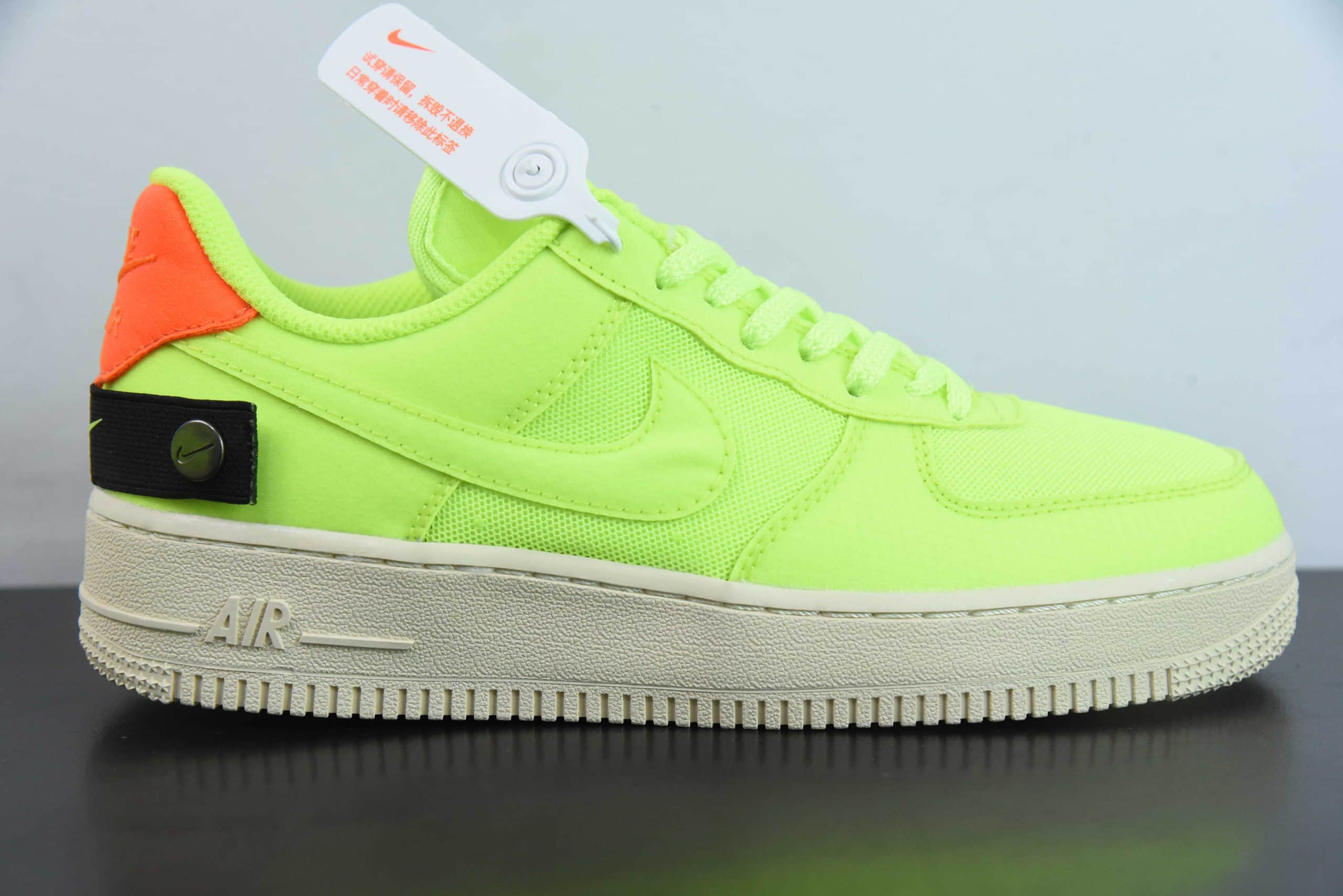 耐克Nike Air Force 1 Low 网面绿空军一号低帮运动休闲板鞋纯原版本 货号：AO4606-701 