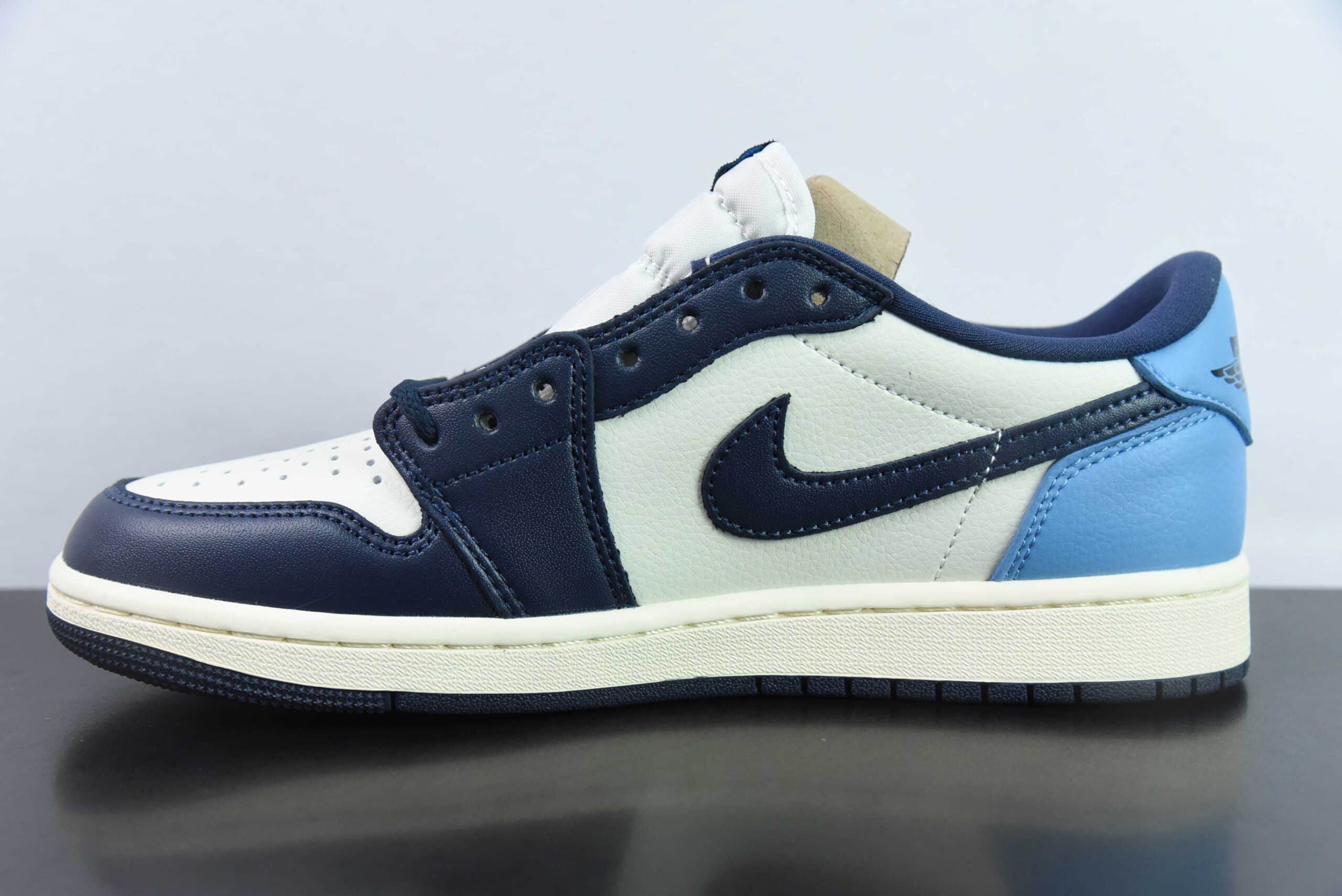 乔丹Air Jordan 1 LowBrown MochaAJ1蓝白黑曜石低帮经典复古文化休闲运动篮球鞋纯原版本 货号：CZ0790-400