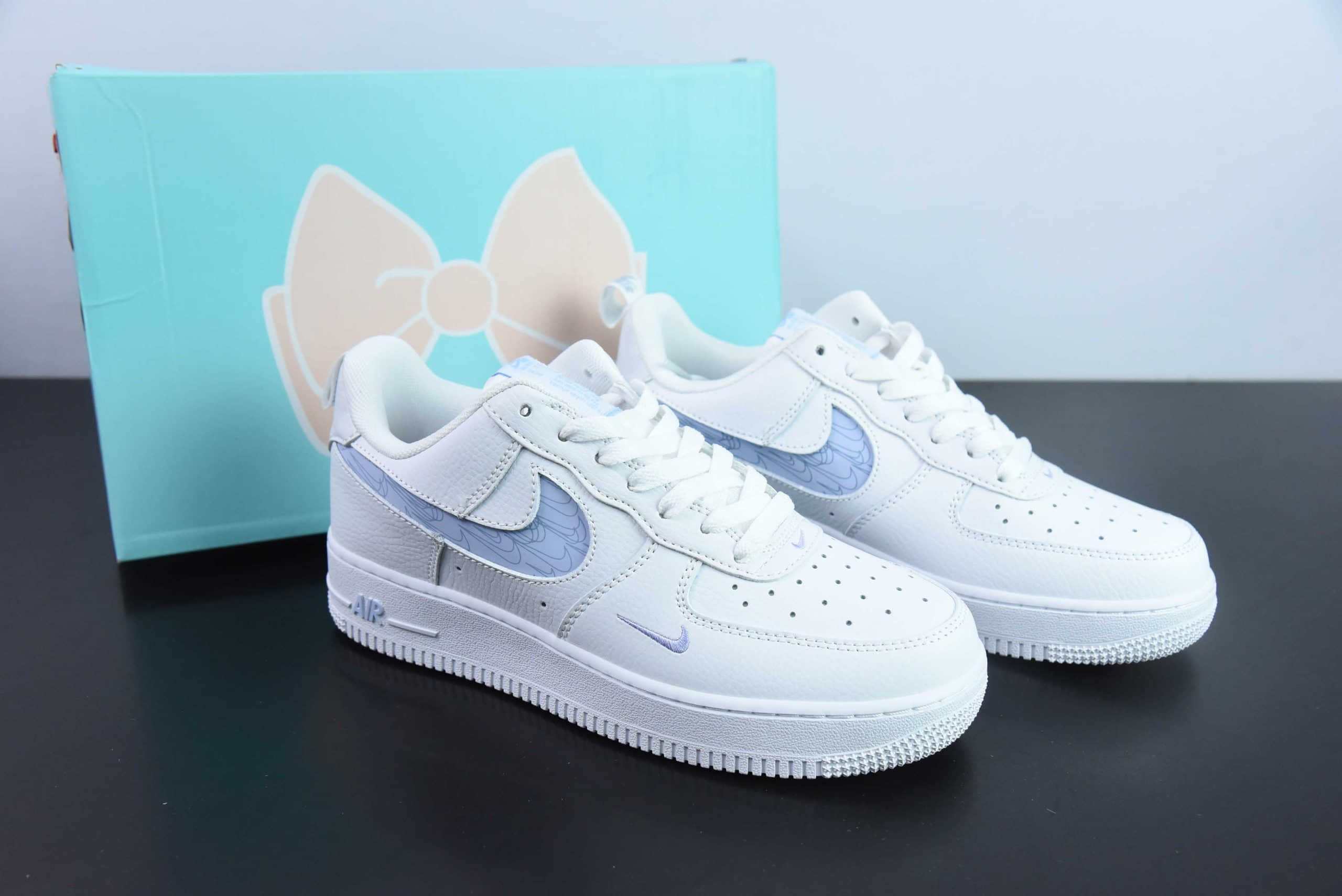 耐克Nike Air Force 1'07 Low Hazy purple 夏日小清新迷离紫空军一号低帮休闲运动板鞋纯原版本 货号：FB8971-800