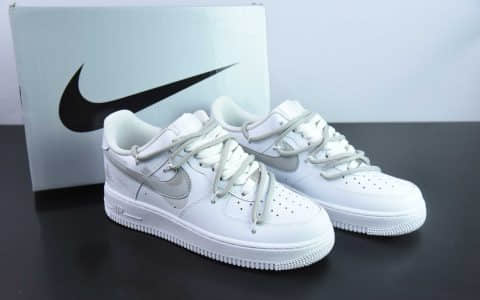 耐克Nike Air Force 1'07 Low二次元主题喷绘双勾空军一号绑带低帮休闲板鞋纯原版本 货号： ZH0316-016