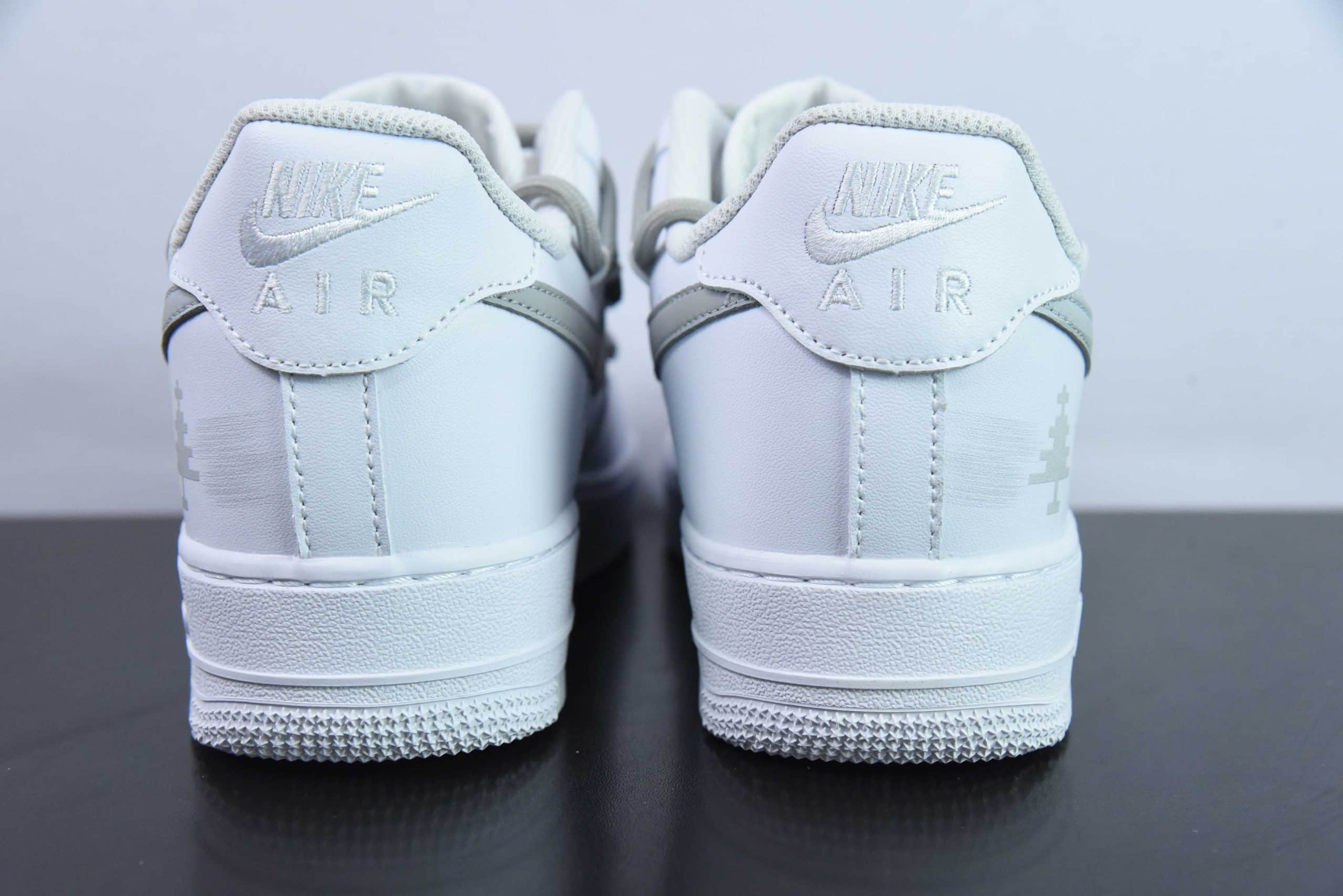 耐克Nike Air Force 1'07 Low二次元主题喷绘双勾空军一号绑带低帮休闲板鞋纯原版本 货号： ZH0316-016 