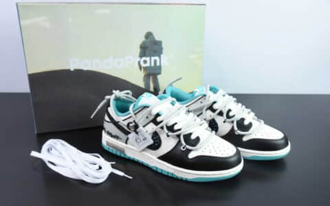耐克Nike SB Dunk Low 熊猫恶作剧星际迷航黑白青SB低帮休闲滑板鞋纯原版本 货号：DV0833-101