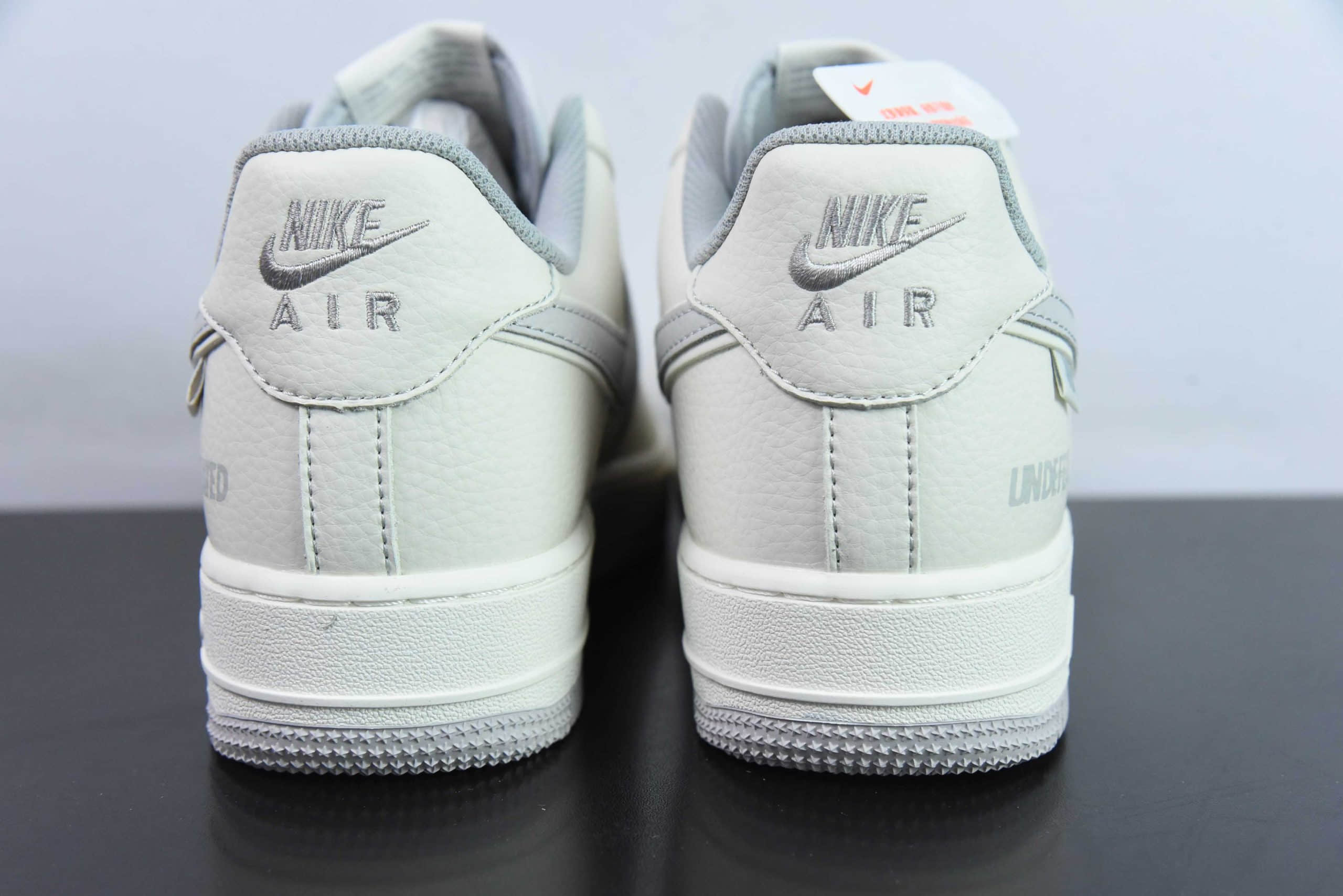 耐克Nike Undefeated x Nk Air Force 1'07 Low 米灰麻绳空军一号低帮休闲板鞋纯原版本 货号： UT2023-203