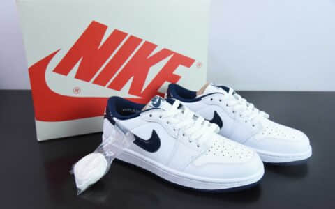 乔丹Air Jordan 1 Low 85 Metallic Blue AJ1 乔1金属白蓝低帮文化篮球鞋纯原版本 货号：FB9933-141