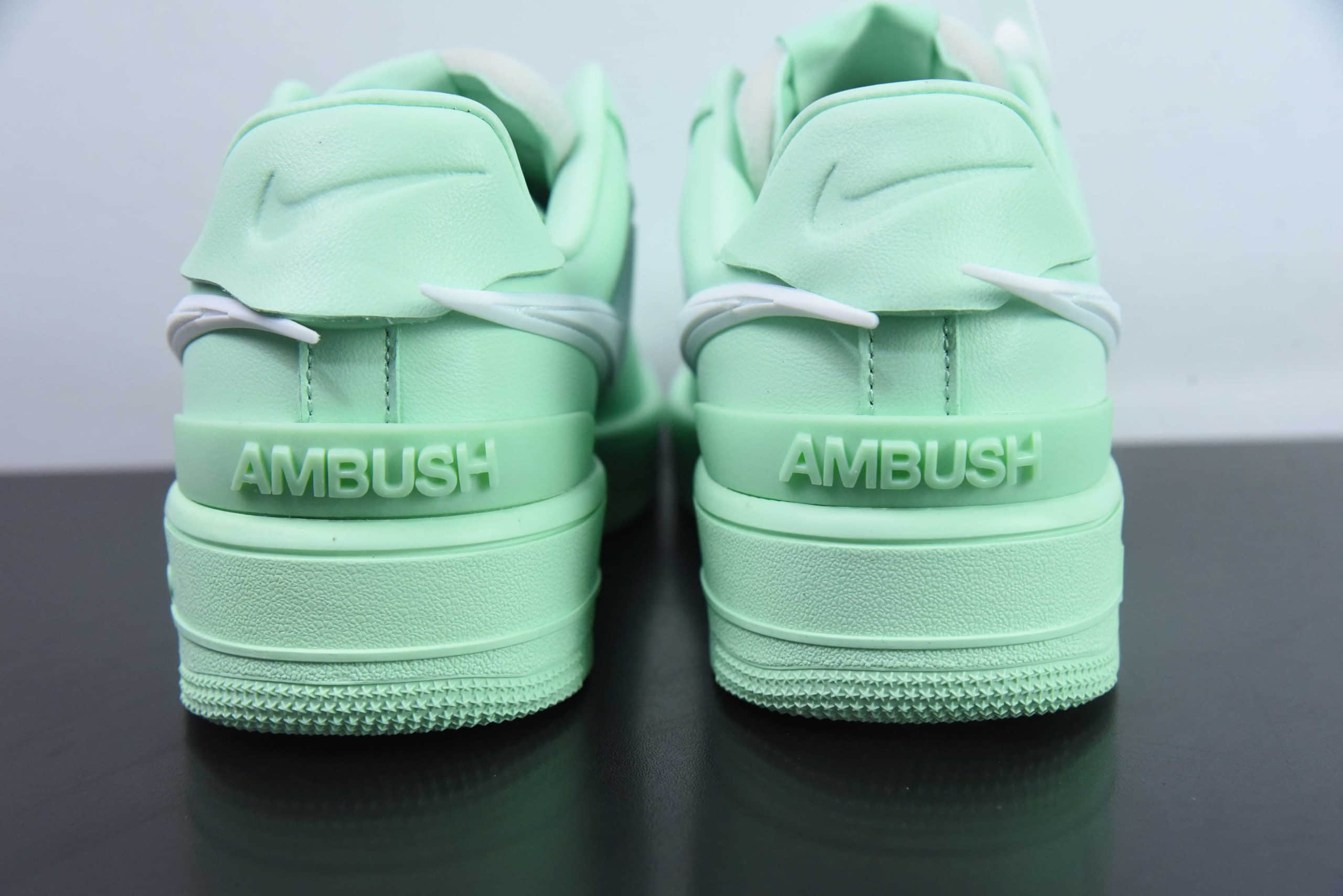 耐克Nike Ambush x Nk Air Force 1'07 Low Phantom 联名款荧光绿薄荷绿大勾空军一号低帮休闲板鞋纯原版本 货号：DV3464-200