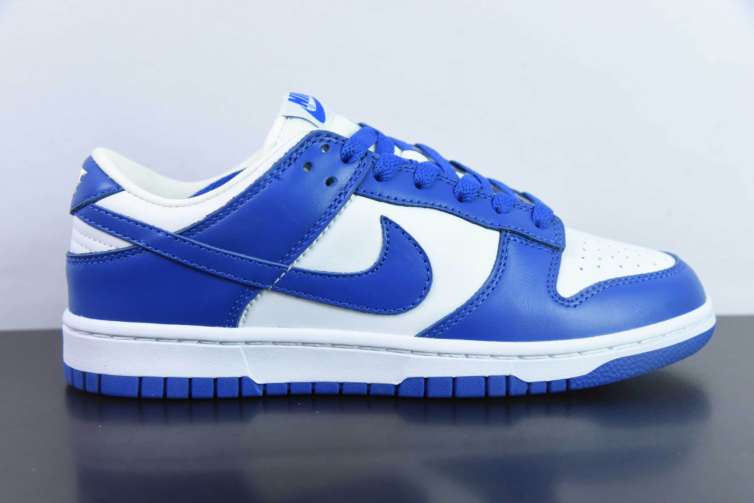 耐克Nike Dunk Low “Kentucky”肯塔基白蓝SB低帮休闲滑板鞋纯原版本 货号：CU1726-100
