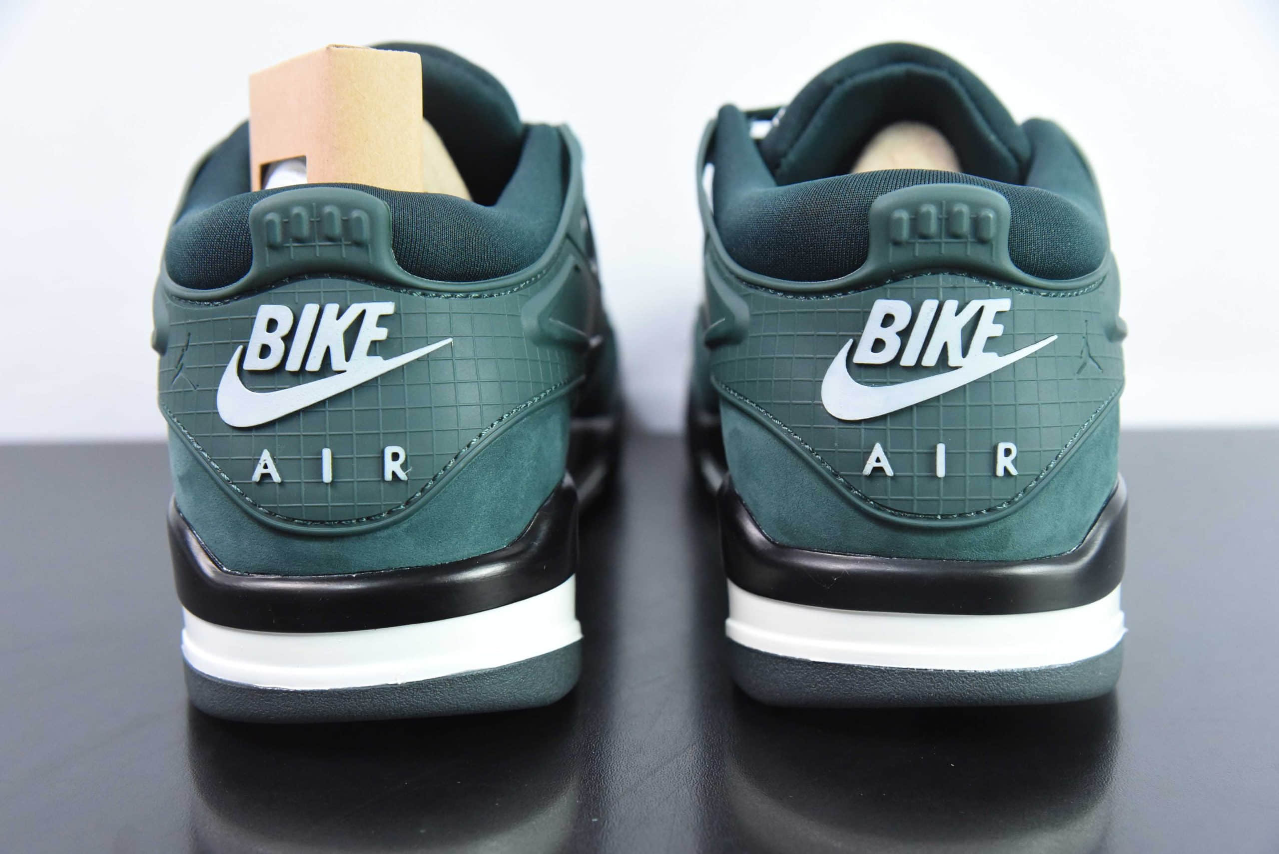 乔丹Nigel Sylvester x Jordan Air Jordan 4 RM “Fence Green” AJ4低帮复刻麂皮绿男子文化篮球鞋纯原版本 货号：HF4334-300