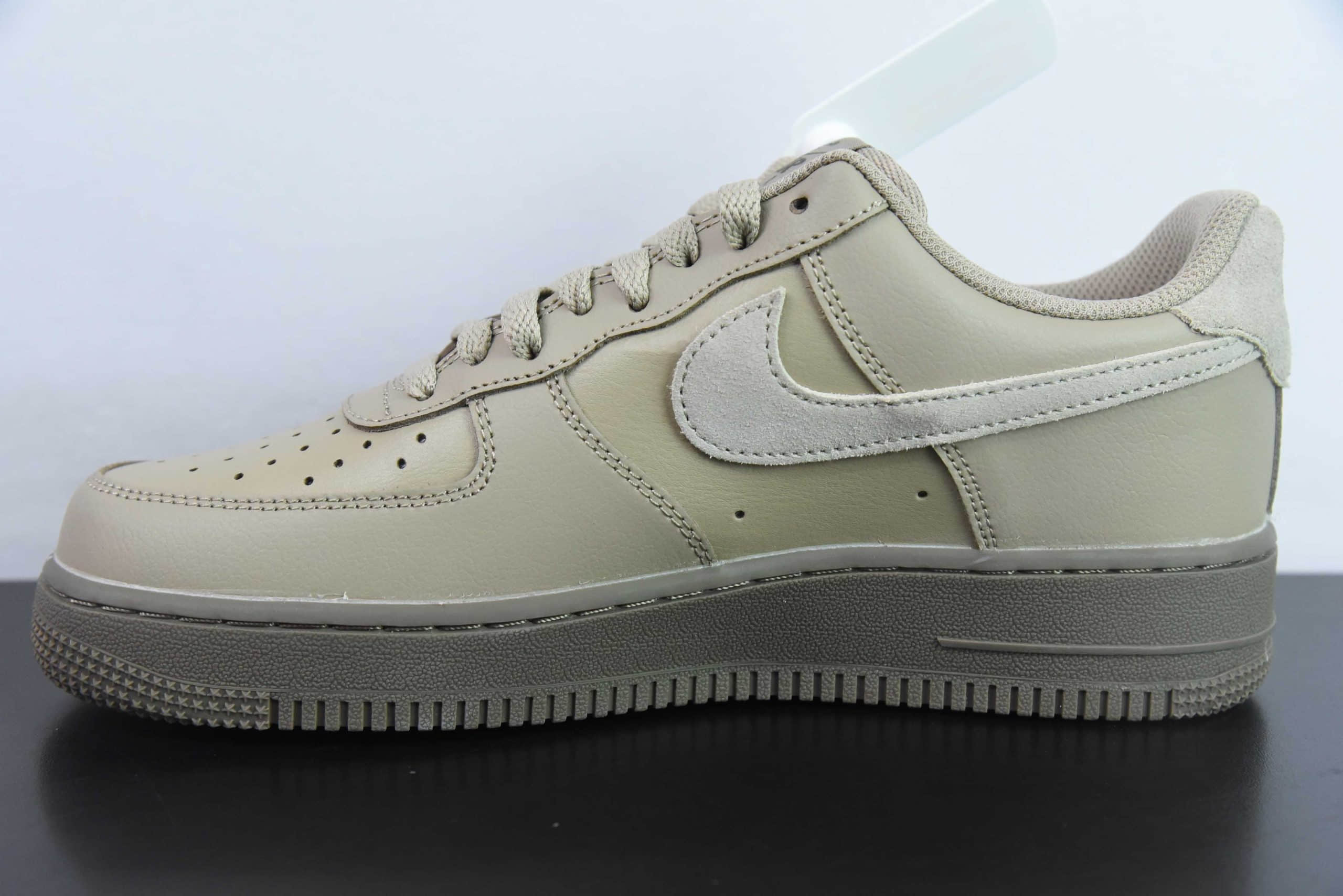 耐克Nike Air Force 1´07 Low灰棕空军一号低帮百搭休闲运动板鞋纯原版本 货号：HQ1176-222