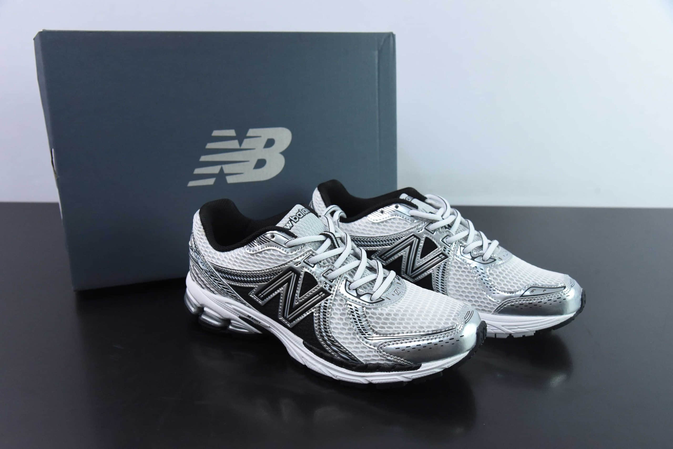 新百伦New Balance ML860系列灰银复古老爹风休闲运动慢跑鞋纯原版本 货号：ML860XD 