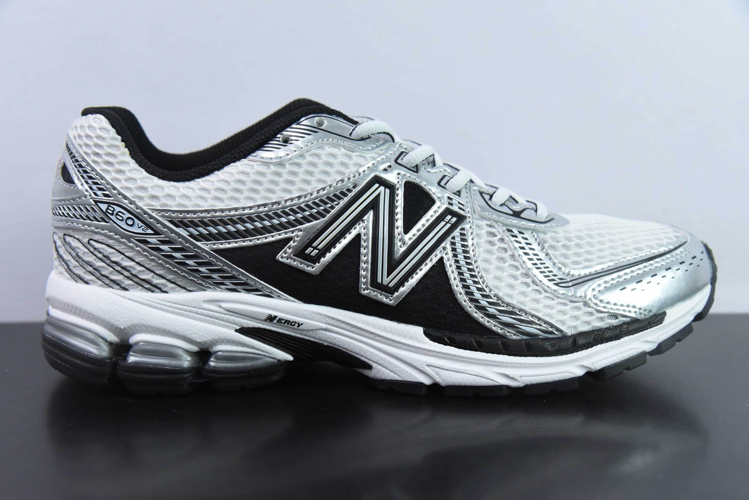 新百伦New Balance ML860系列灰银复古老爹风休闲运动慢跑鞋纯原版本 货号：ML860XD 