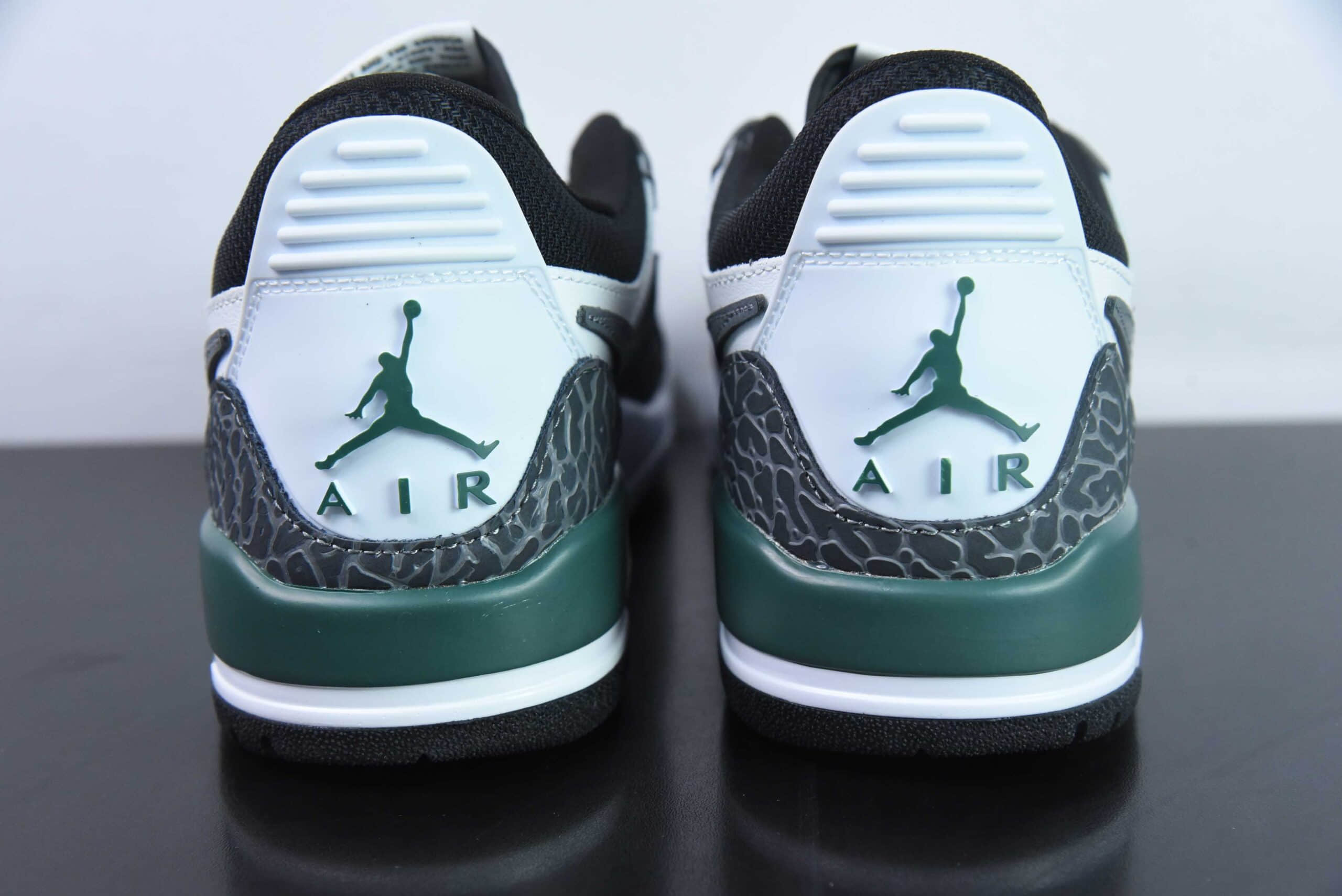 乔丹Air Jordan Legacy AJ312 Low灰黑绿低帮复古文化篮球鞋纯原版本 货号：CD7069-131 