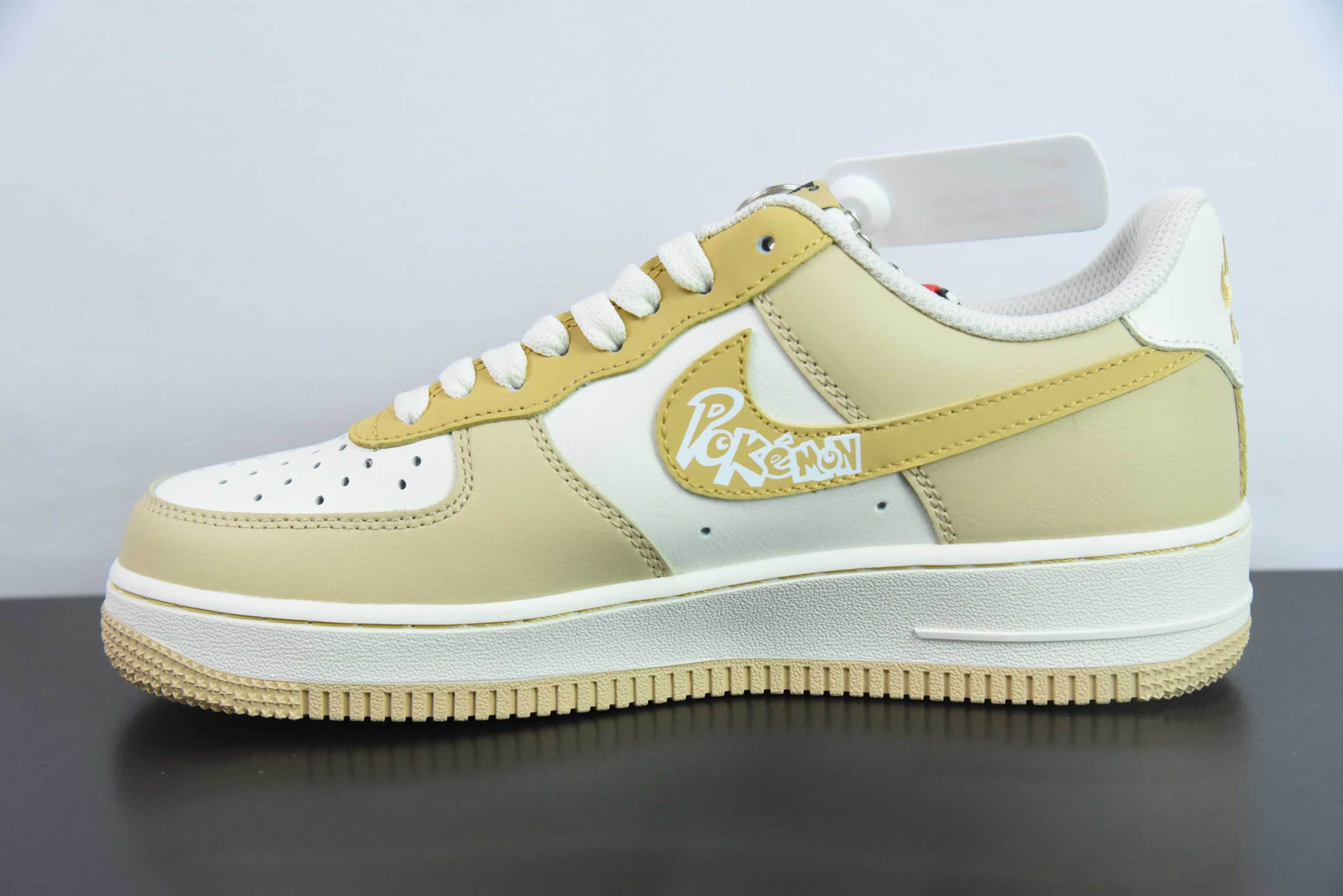 耐克Nike Air Force 1'07 Low Psyduck 可达鸭空军一号低帮休闲板鞋纯原版本 货号：DB3301-661