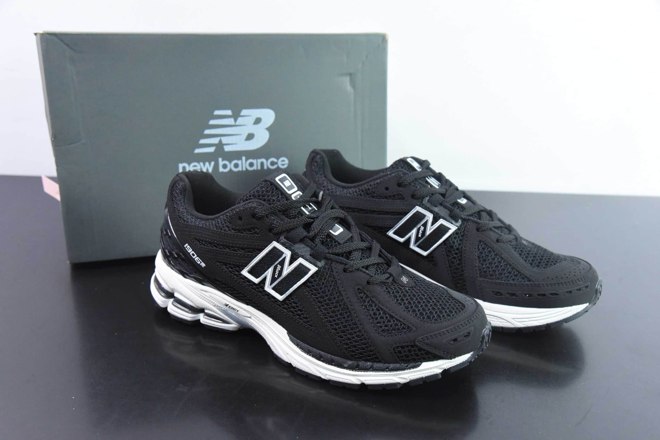 新百伦New Balance 1906白黑银复古老爹风休闲运动慢跑鞋纯原版本 货号：M1906RFB