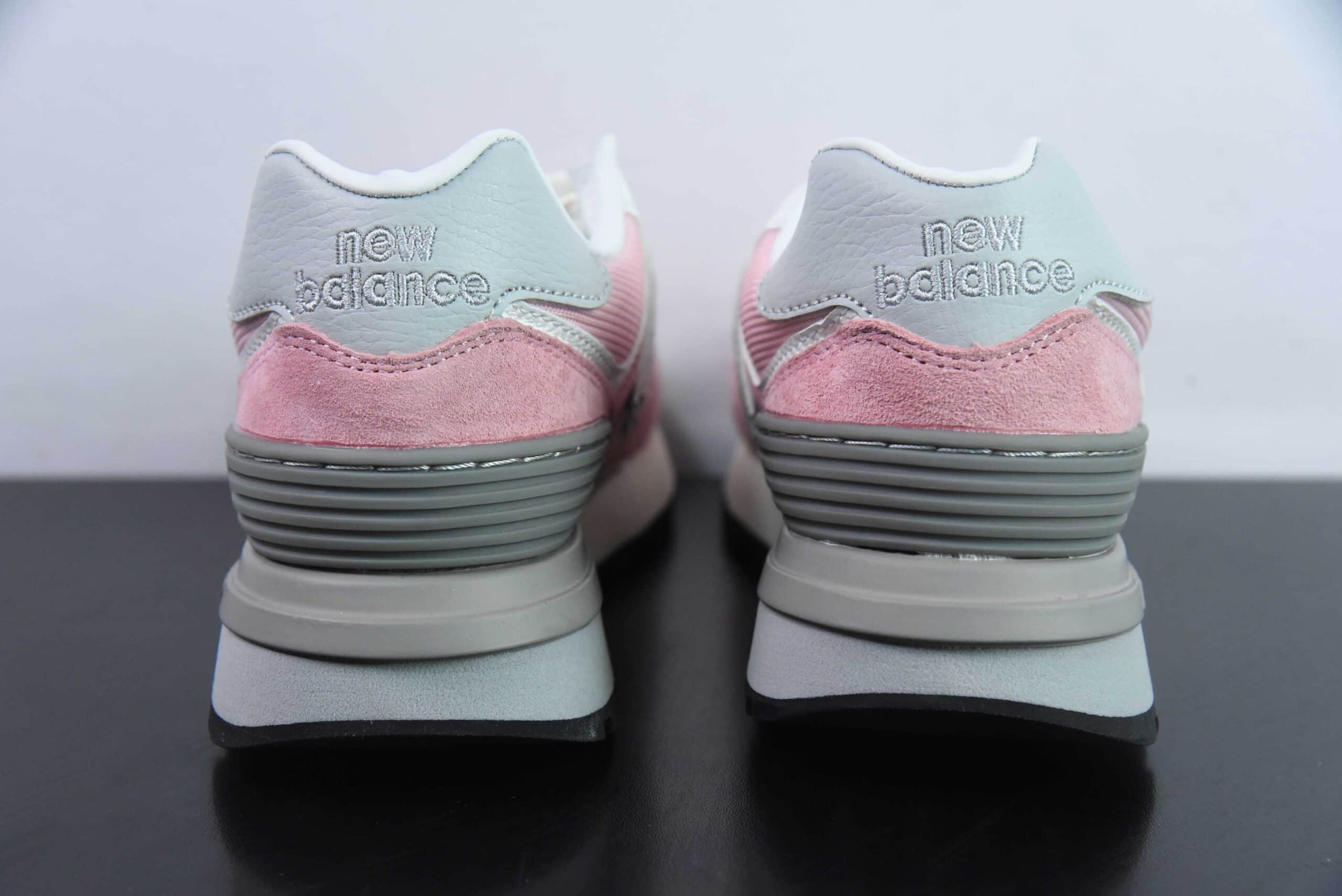 新百伦New Balance U574灰粉低帮复古休闲运动慢跑鞋纯原版本 货号：U574LGOP 