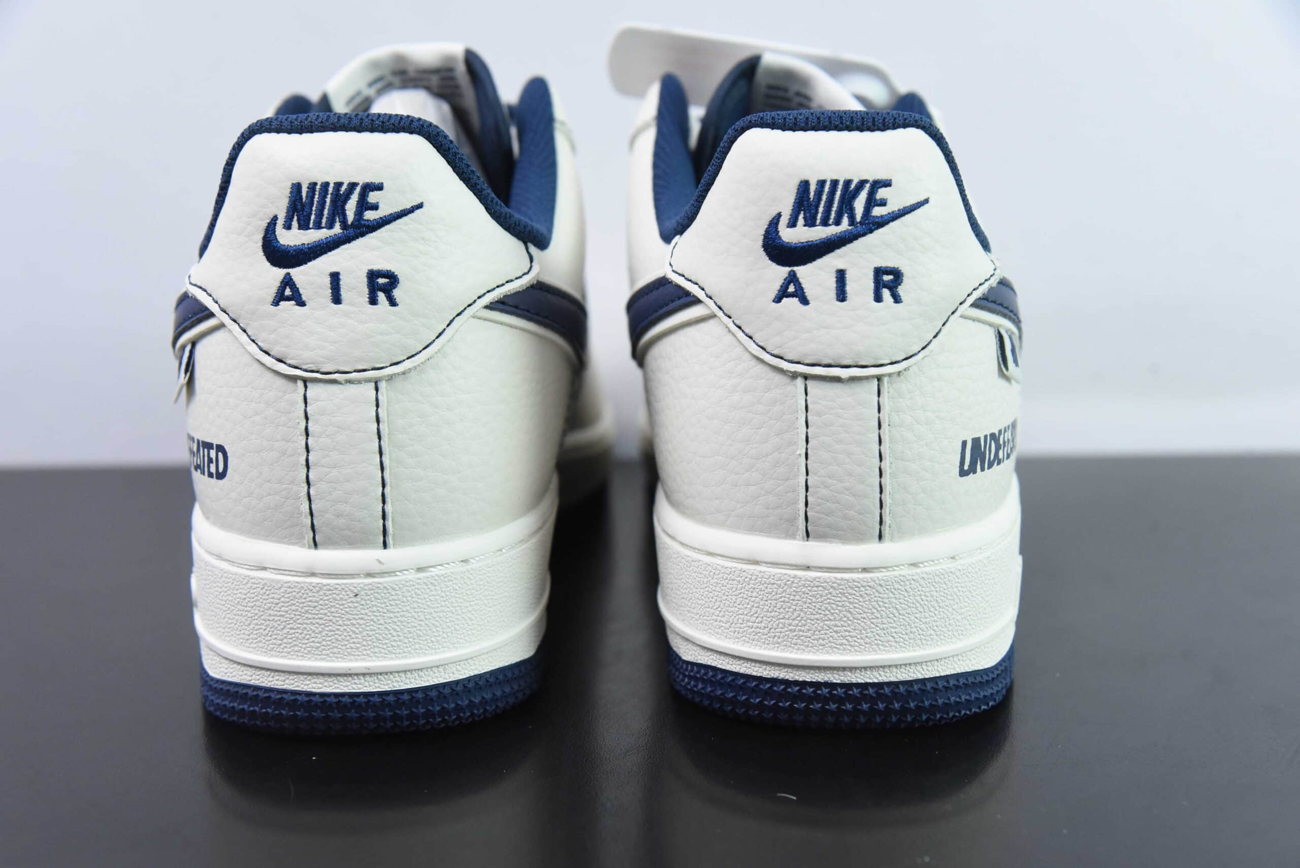 耐克Nike Air Force 1 Low 07 x UNDEFEATED 白蓝小钩麻绳空军一号低帮休闲板鞋纯原版本 货号：UT2023-205 