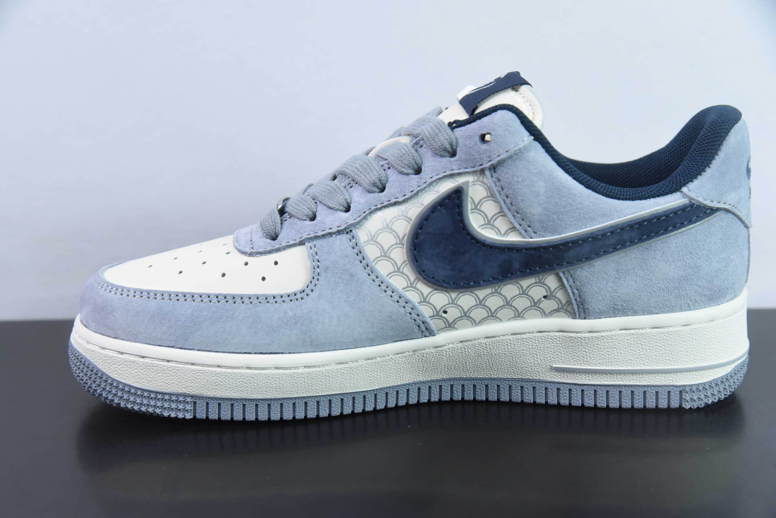 耐克Nike Air Force 1´07 Low黑神话白蓝悟空空军一号低帮百搭休闲运动板鞋纯原版本 货号：DM1688-806