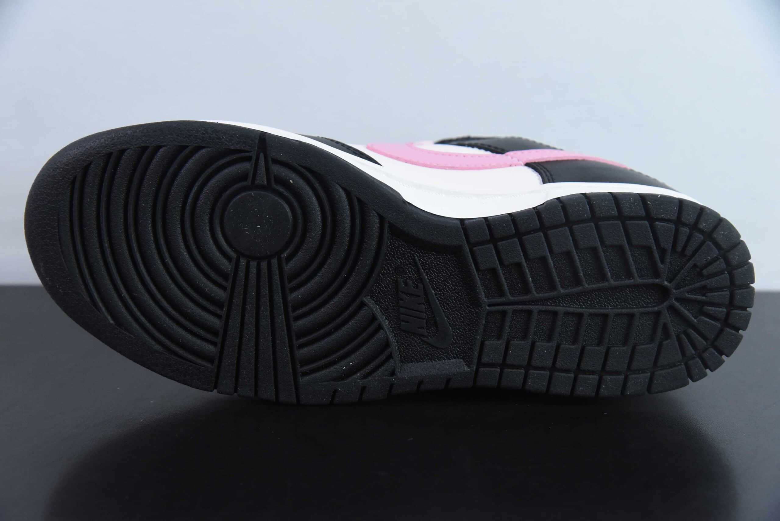 耐克NIKE SB Dunk Low Black Pink 蒸汽木偶雾野樱花黑粉SB低帮休闲滑板鞋纯原版本 货号：CW1590-100