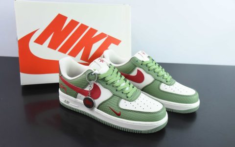 耐克NIke Air Force 1 '07 Low “斯图西联名青蛇”空军一号低帮休闲板鞋纯原版本 货号：KK1988-028