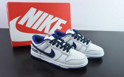 耐克Nike Dunk Low 高街简约线条蓝熊猫复古SB低帮休闲板鞋纯原版本 货号：DD1503-119