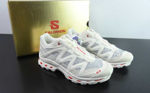 萨洛蒙 SALOMON PANHUI XT-Quest乙巳CNY蟠虺系列蛇年限定白灰红白敬亭同款户外越野机能鞋纯原版本 货号：478478