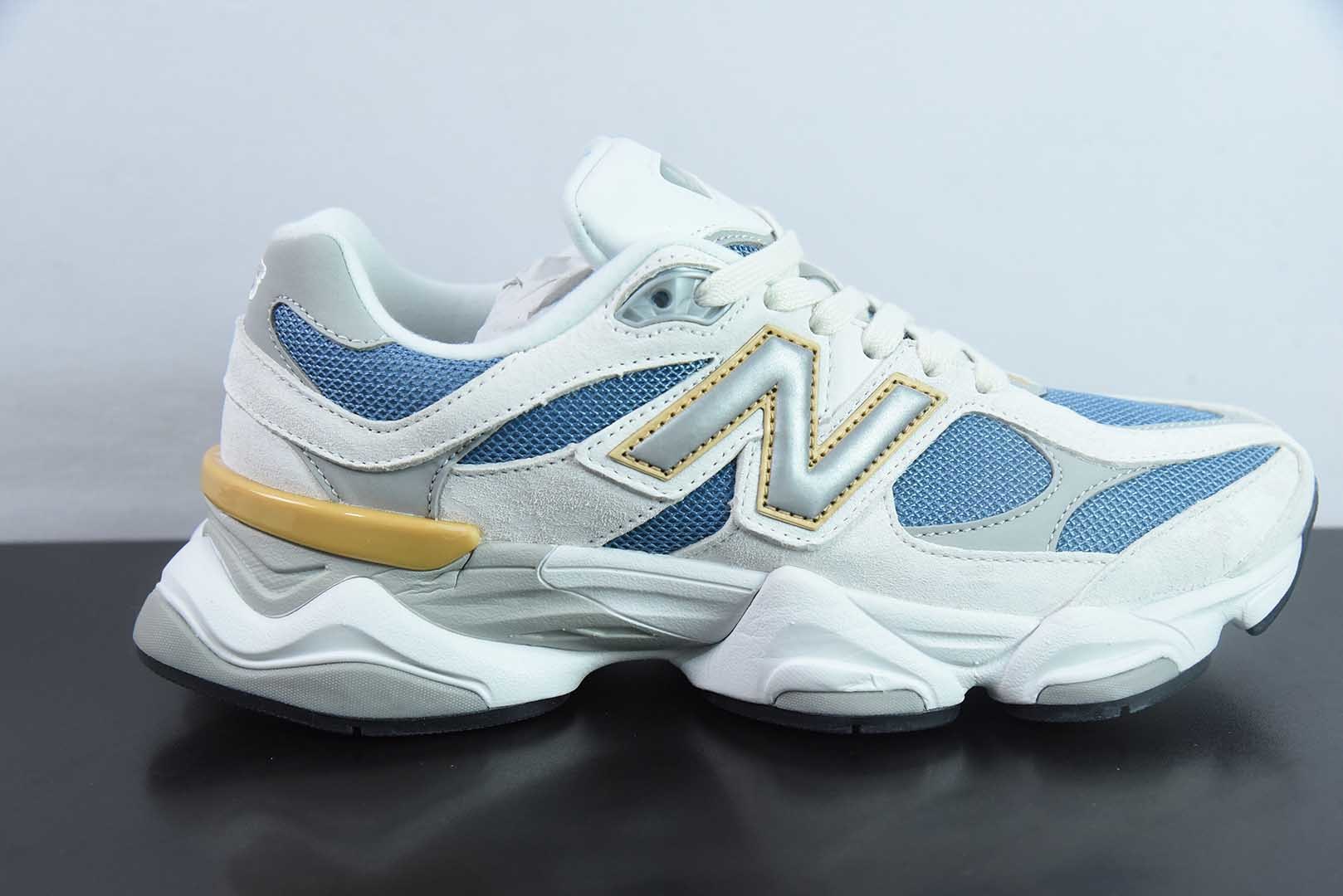 新百伦New Balance Joe Freshgoods x New Balance NB9060 Heron Blue Grey 联名款白灰苍鹭蓝复古休闲运动慢跑鞋纯原版本 货号：U9060FM