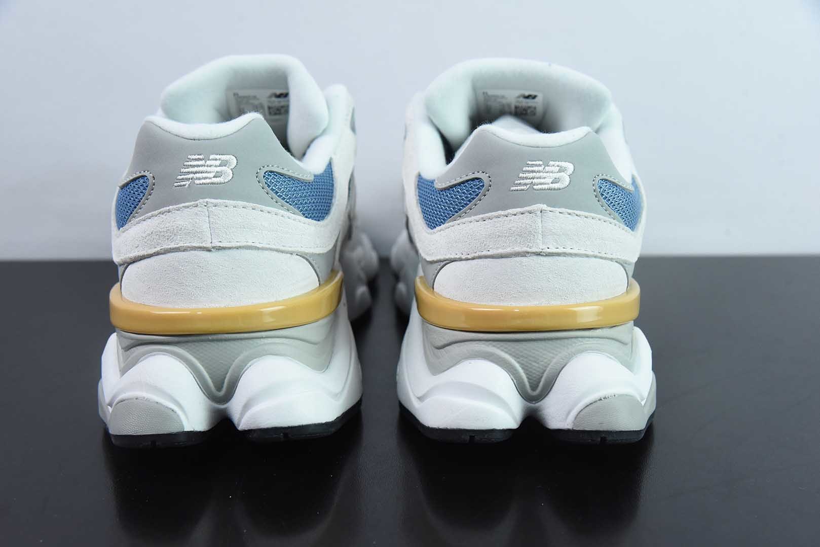 新百伦New Balance Joe Freshgoods x New Balance NB9060 Heron Blue Grey 联名款白灰苍鹭蓝复古休闲运动慢跑鞋纯原版本 货号：U9060FM