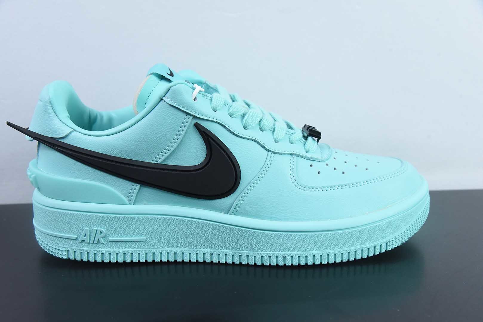 耐克Nike Ambush x Nk Air Force 1'07 Low 联名款湖水蓝空军一号低帮休闲板鞋纯原版本 货号：DV3464-500
