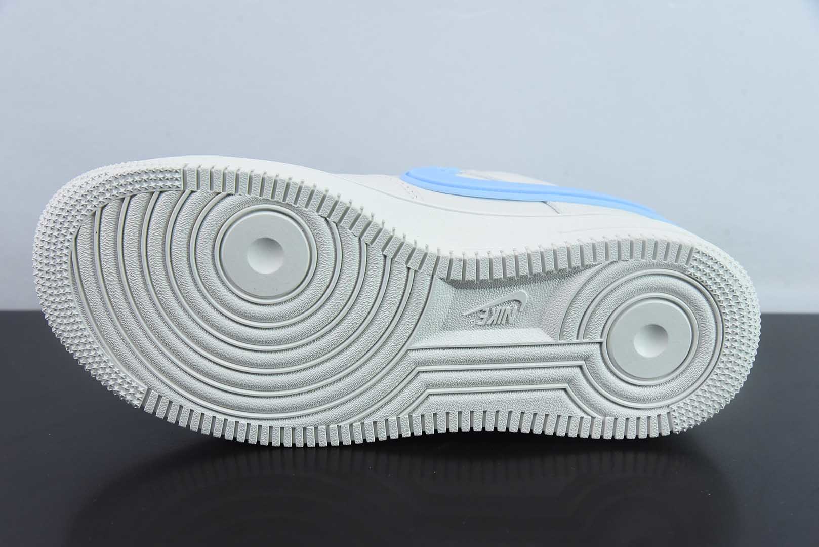 耐克Nike AMBUSH x NK Air Force 1 Low联名大钩白蓝空军一号低帮运动板鞋纯原版本 货号：DV3464-900 
