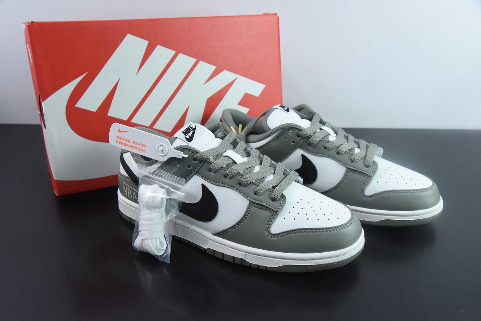耐克Nike Dunk Low Paris NBA巴黎赛 SB低帮休闲板鞋纯原版本 货号：FZ4624-001 