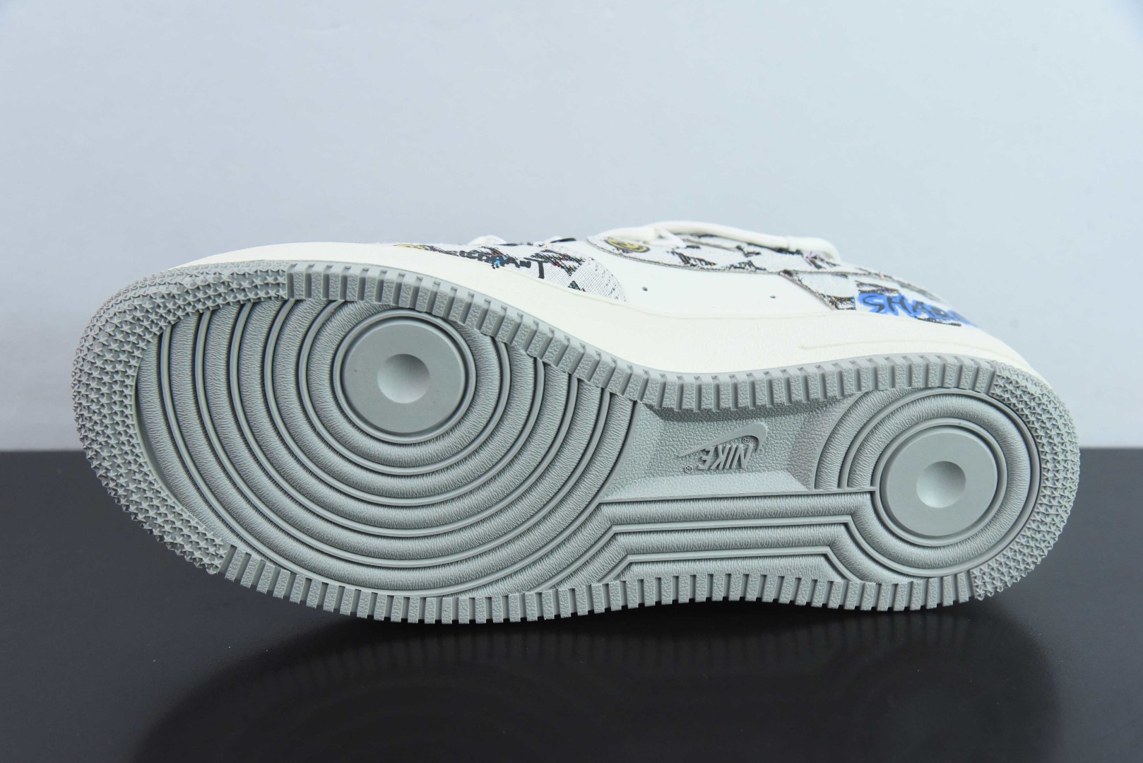 耐克Nike Air Force 1'07 Low Hip Hop 嘻哈MLB空军一号低帮休闲运动绑带板鞋纯原版本 货号：BD0077-333