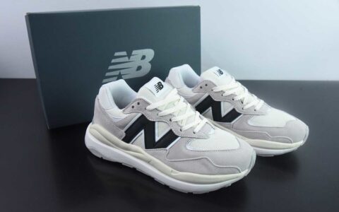 新百伦New Balance M5740系列米黄黑复古老爹风休闲运动慢跑鞋纯原版本 货号：M5740CBC