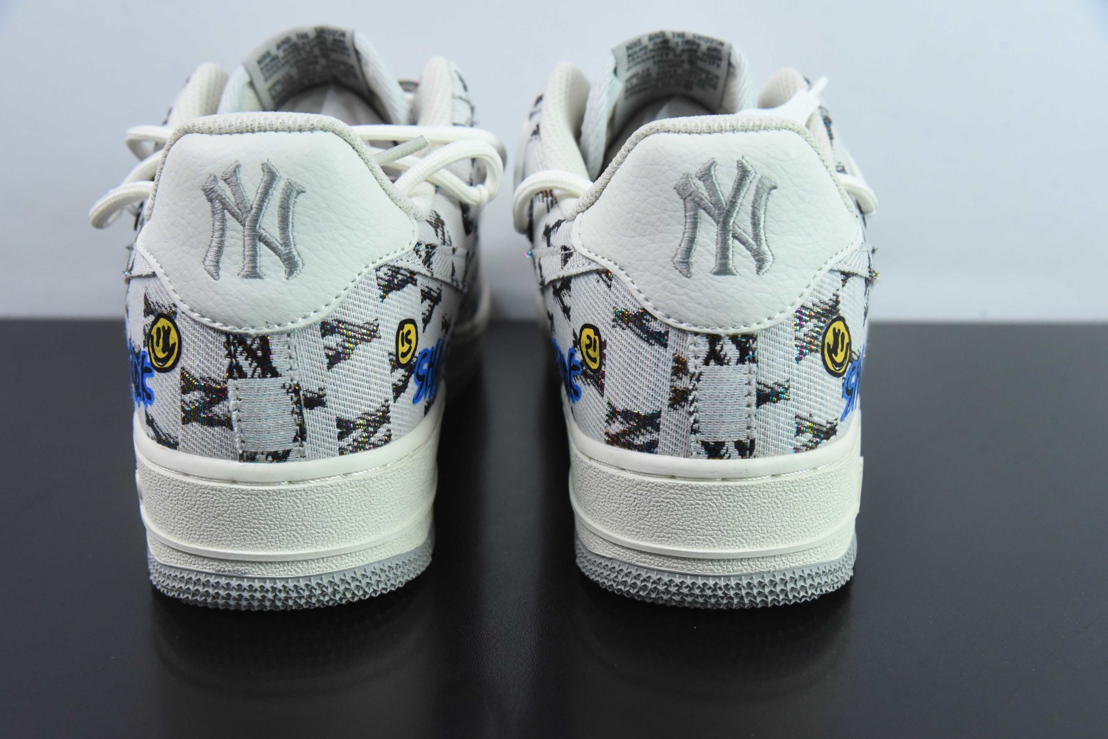 耐克Nike Air Force 1'07 Low Hip Hop 嘻哈MLB空军一号低帮休闲运动绑带板鞋纯原版本 货号：BD0077-333