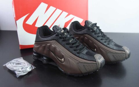耐克Nike Shox R4子弹文斯卡特高科技专利气柱弹簧跑步鞋纯原版本 货号：AR3565 - 007