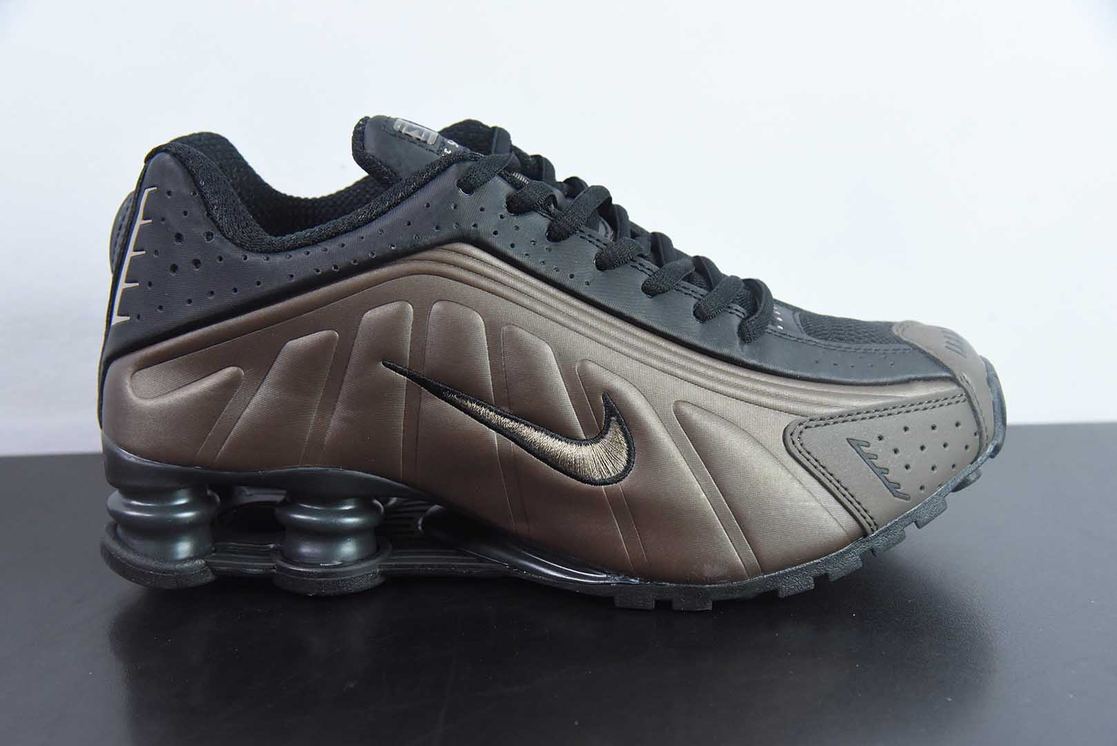 耐克Nike Shox R4子弹文斯卡特高科技专利气柱弹簧跑步鞋纯原版本 货号：AR3565 - 007