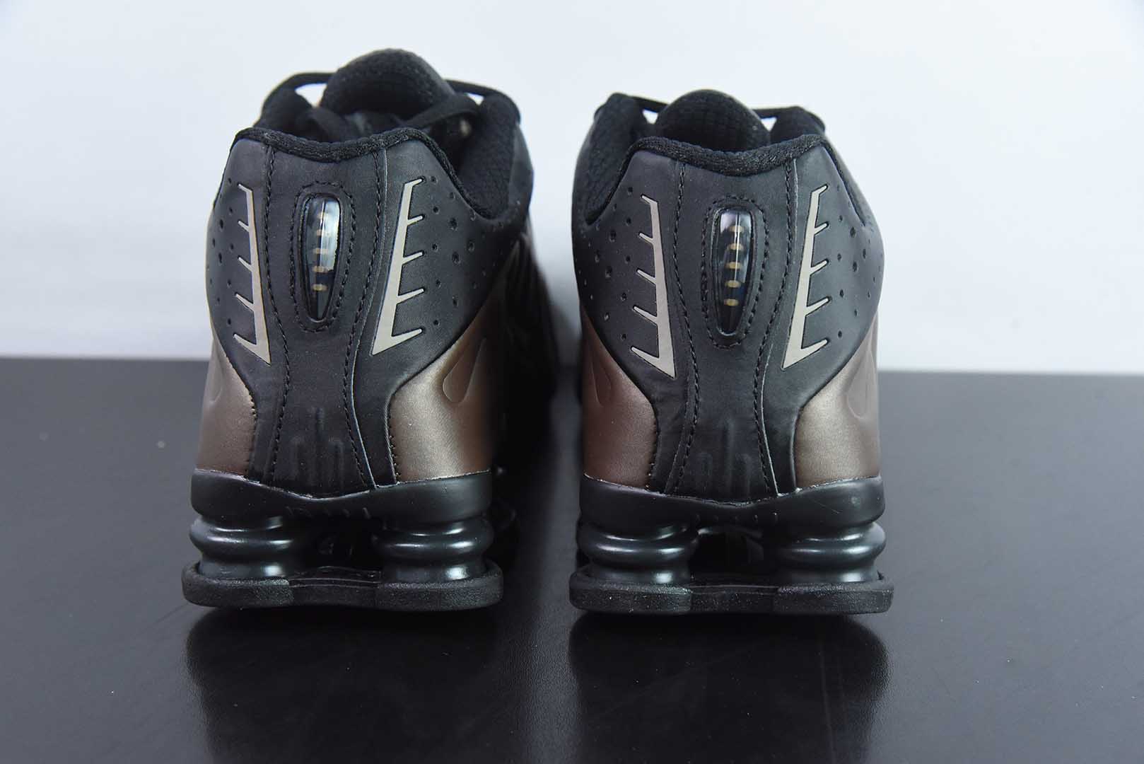 耐克Nike Shox R4子弹文斯卡特高科技专利气柱弹簧跑步鞋纯原版本 货号：AR3565 - 007