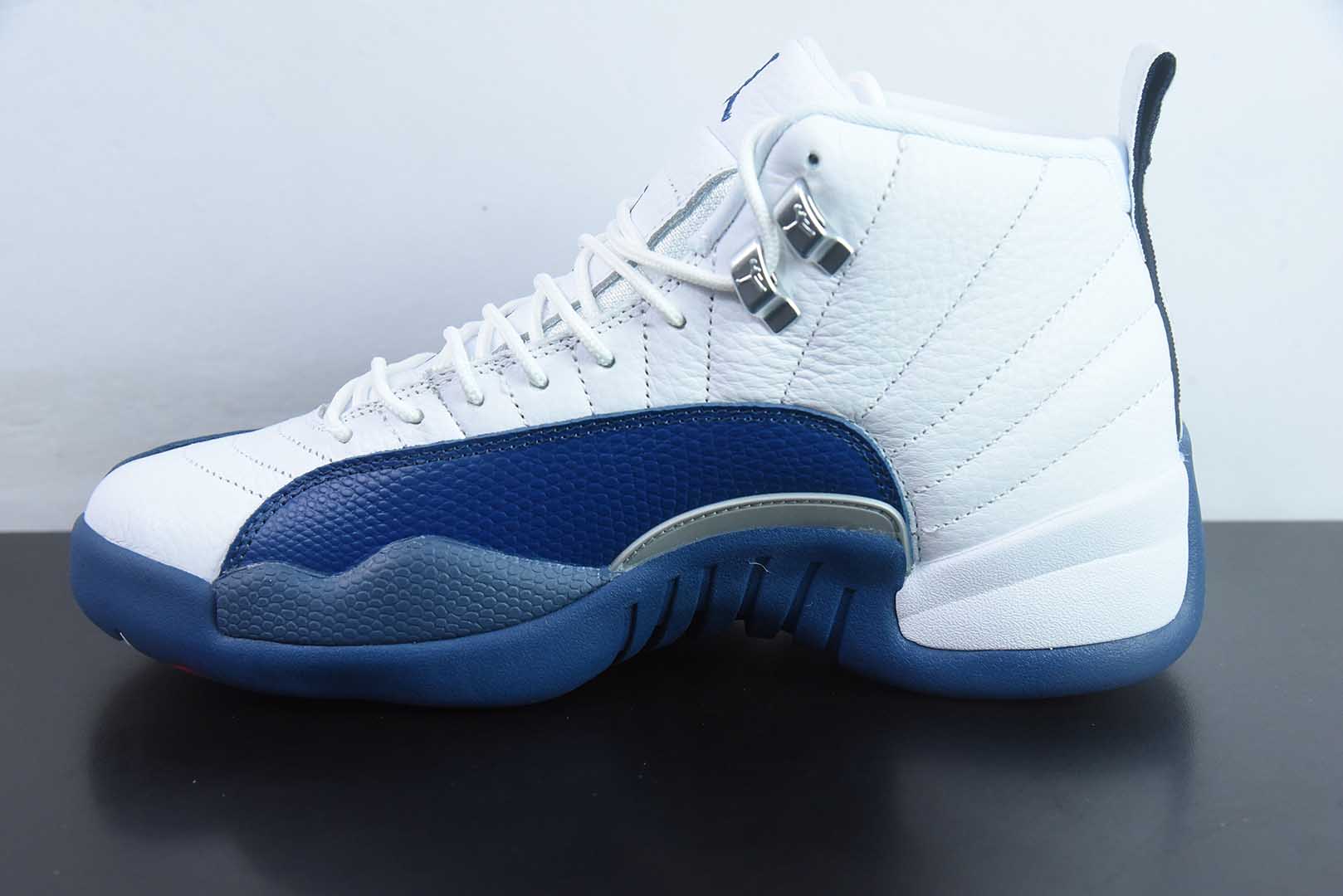 乔丹Air Jordan 12 Retro French Blue AJ12 乔12法国蓝高帮男子文化篮球鞋纯原版本 货号：CT8013 - 114