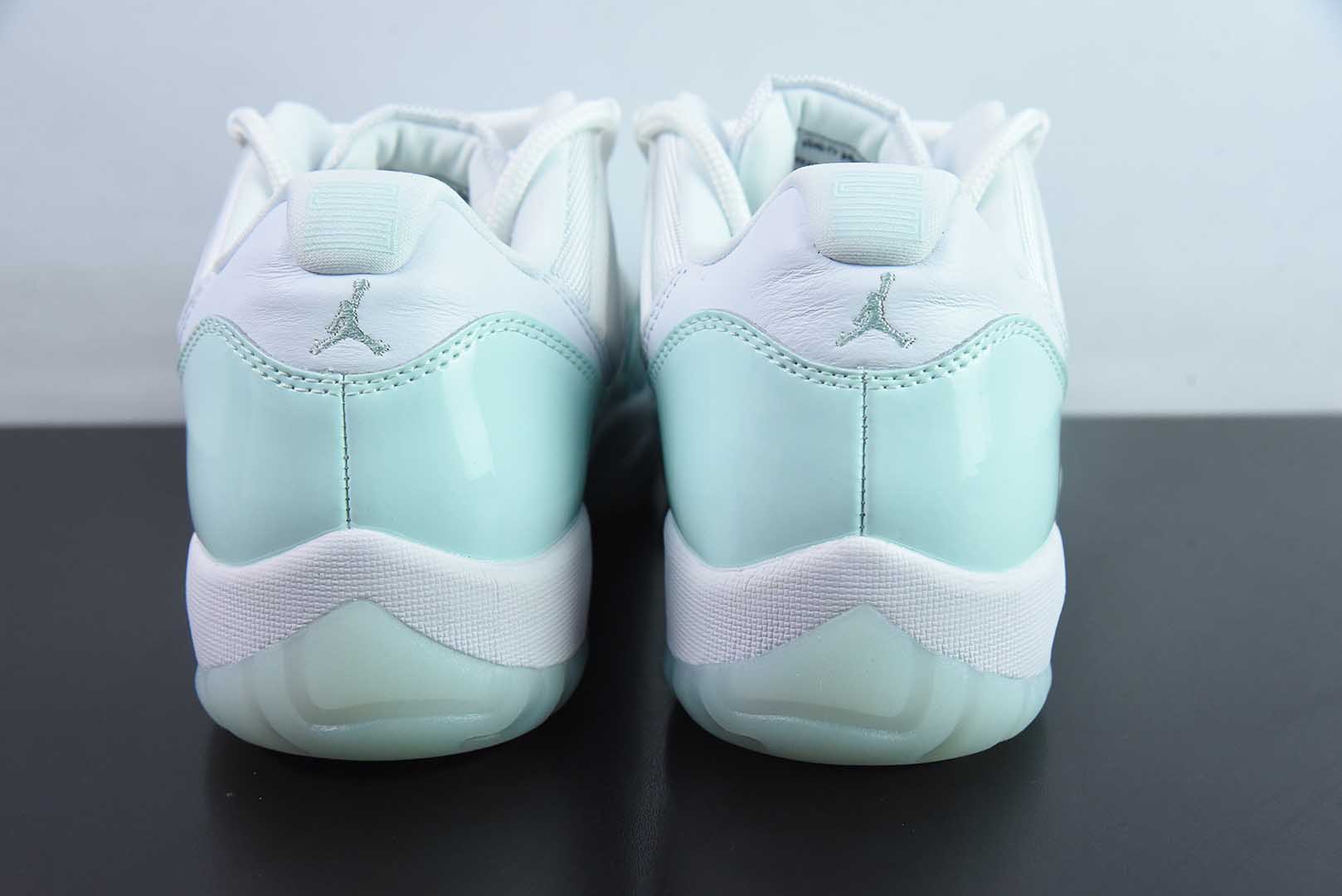 乔丹Air Jordan 11 Low AJ11乔11薄荷绿低帮男子文化篮球鞋纯原版本 货号：AH7860-103