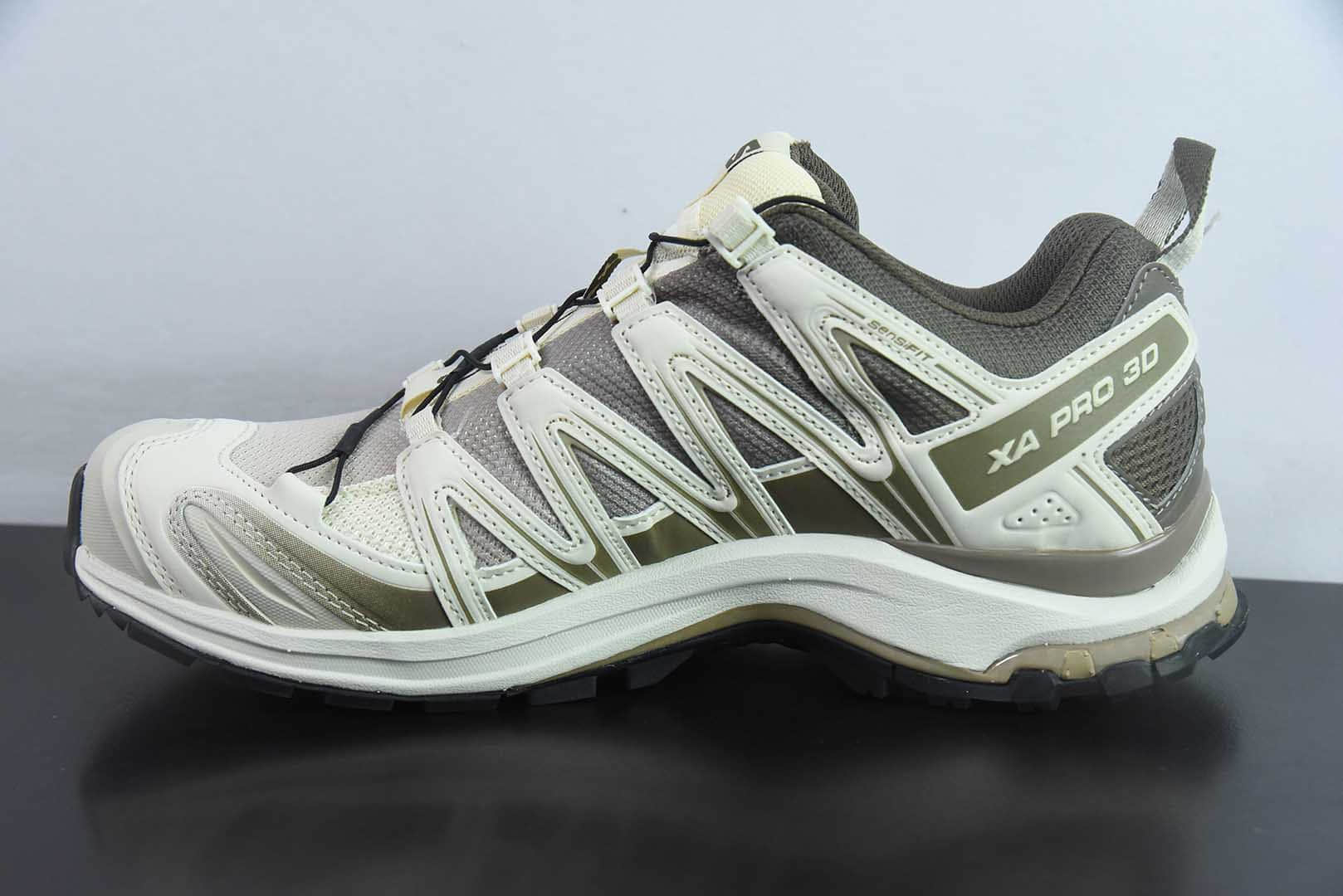 萨洛蒙 Salomon XA PRO 3D SUEDE探索者系列石灰配色潮流越野机能户外休闲运动跑步鞋纯原版本 货号：478848-26