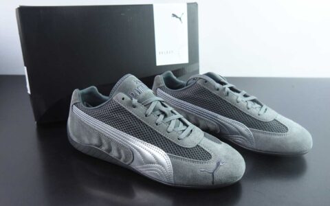 彪马PUMA The Open Product x Puma Speedcat 灰银极速赛车系列彪马低帮生活休闲鞋纯原版本 货号：403902-03